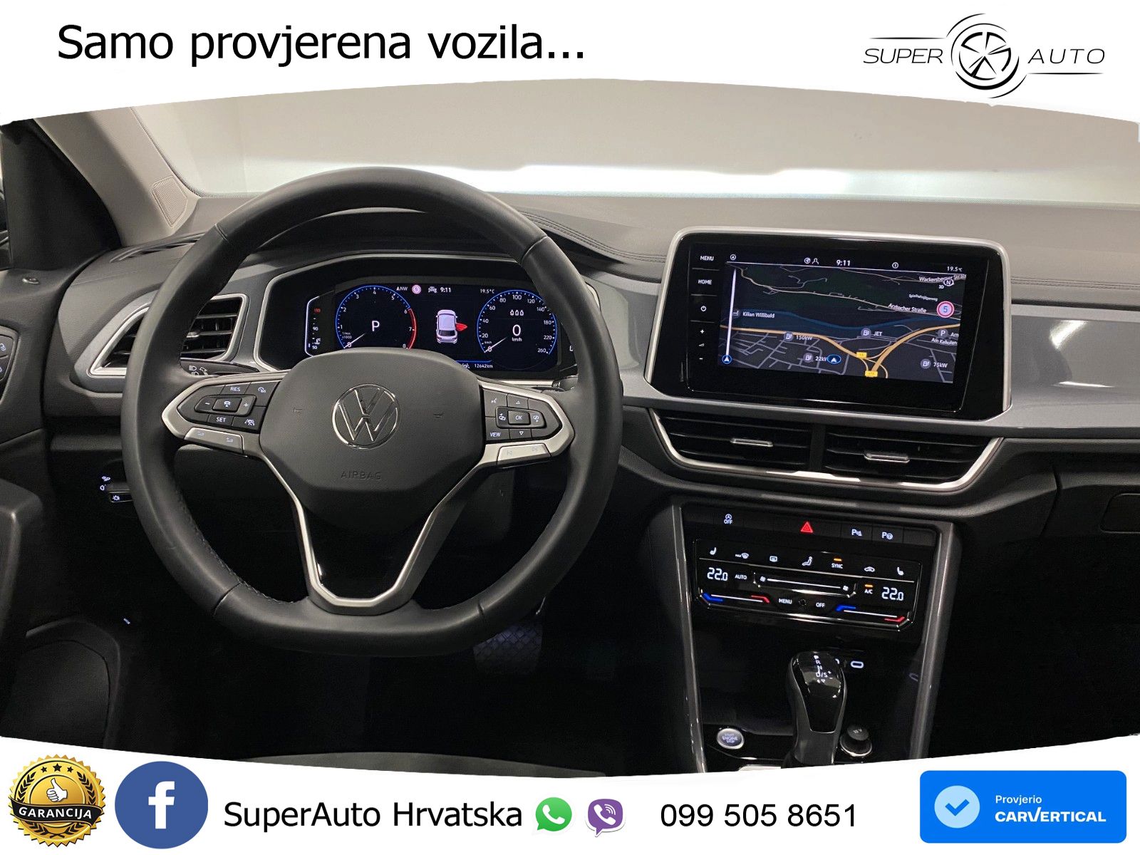 Volkswagen T-Roc 1.5 TSI (150 KS) DSG LED+GR SJED+ACC