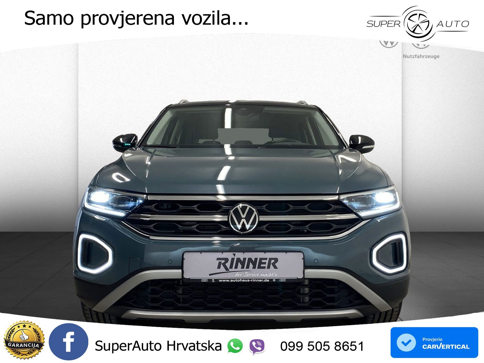 Volkswagen T-Roc 1.5 TSI (150 KS) DSG LED+GR SJED+ACC