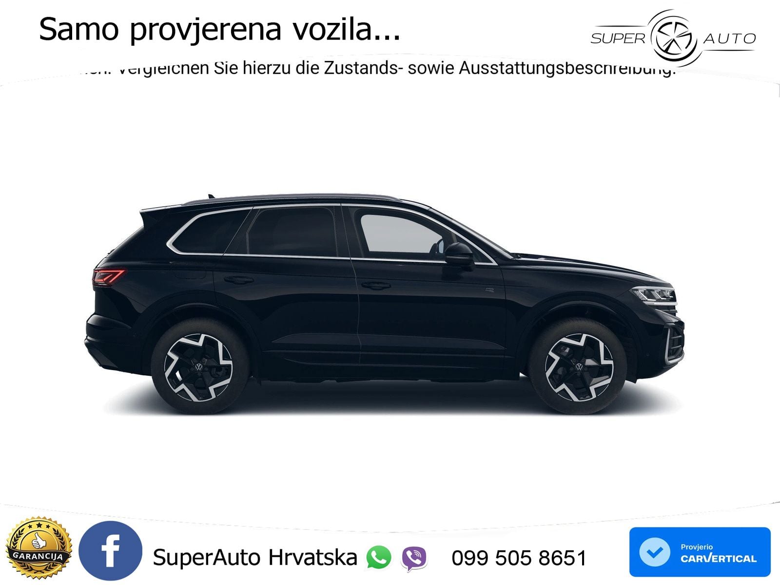 Volkswagen Touareg 3.0 V6 TDI (231 KS) 4MOTION Tiptronic ZRAČNI+ACC+4xGR SJED+KAM