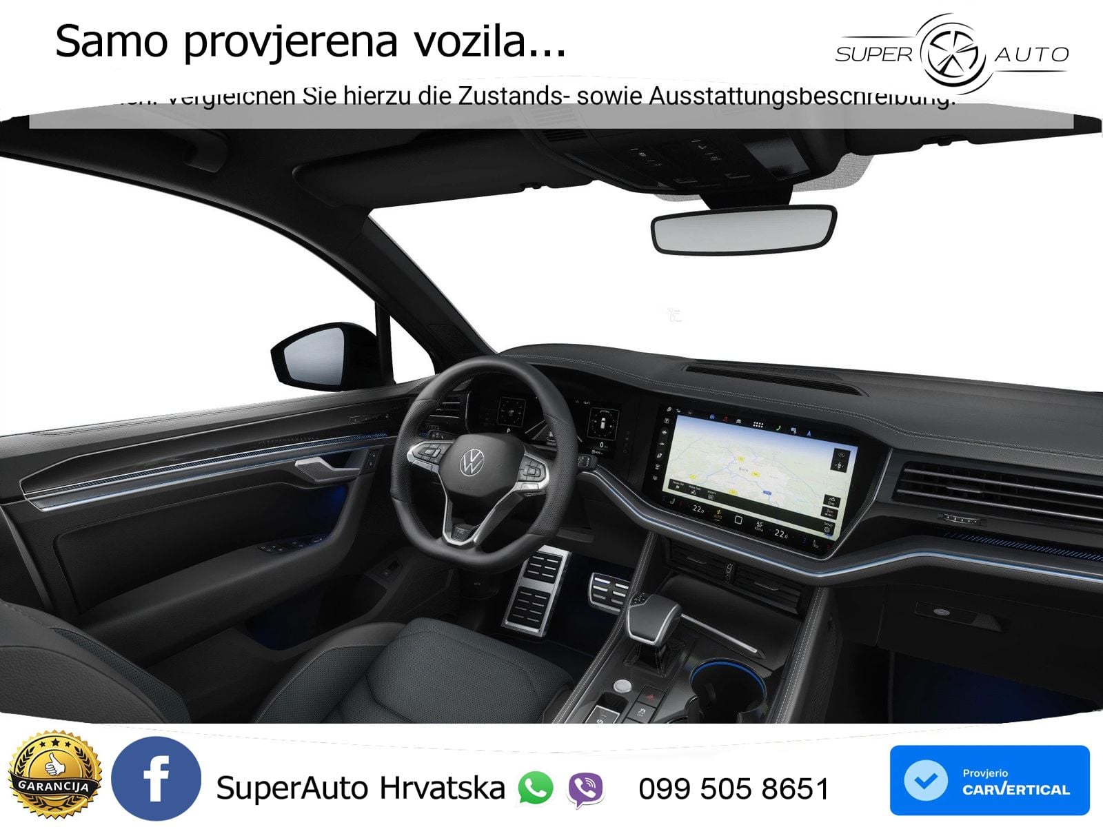 Volkswagen Touareg 3.0 V6 TDI (231 KS) 4MOTION Tiptronic ZRAČNI+ACC+4xGR SJED+KAM