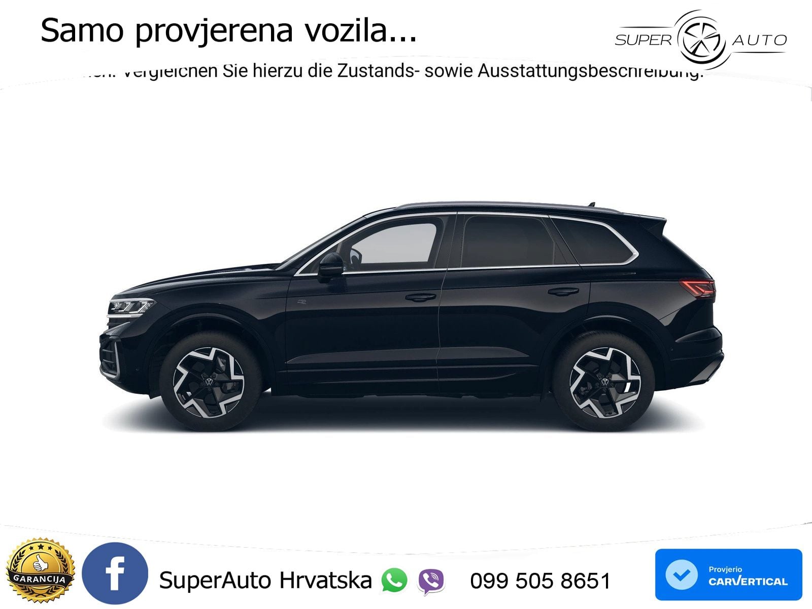 Volkswagen Touareg 3.0 V6 TDI (231 KS) 4MOTION Tiptronic ZRAČNI+ACC+4xGR SJED+KAM
