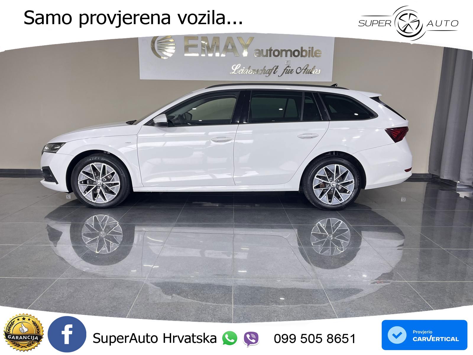 Škoda Octavia Combi 2.0 TDI (150 KS) DSG LED+GR SJED+ACC
