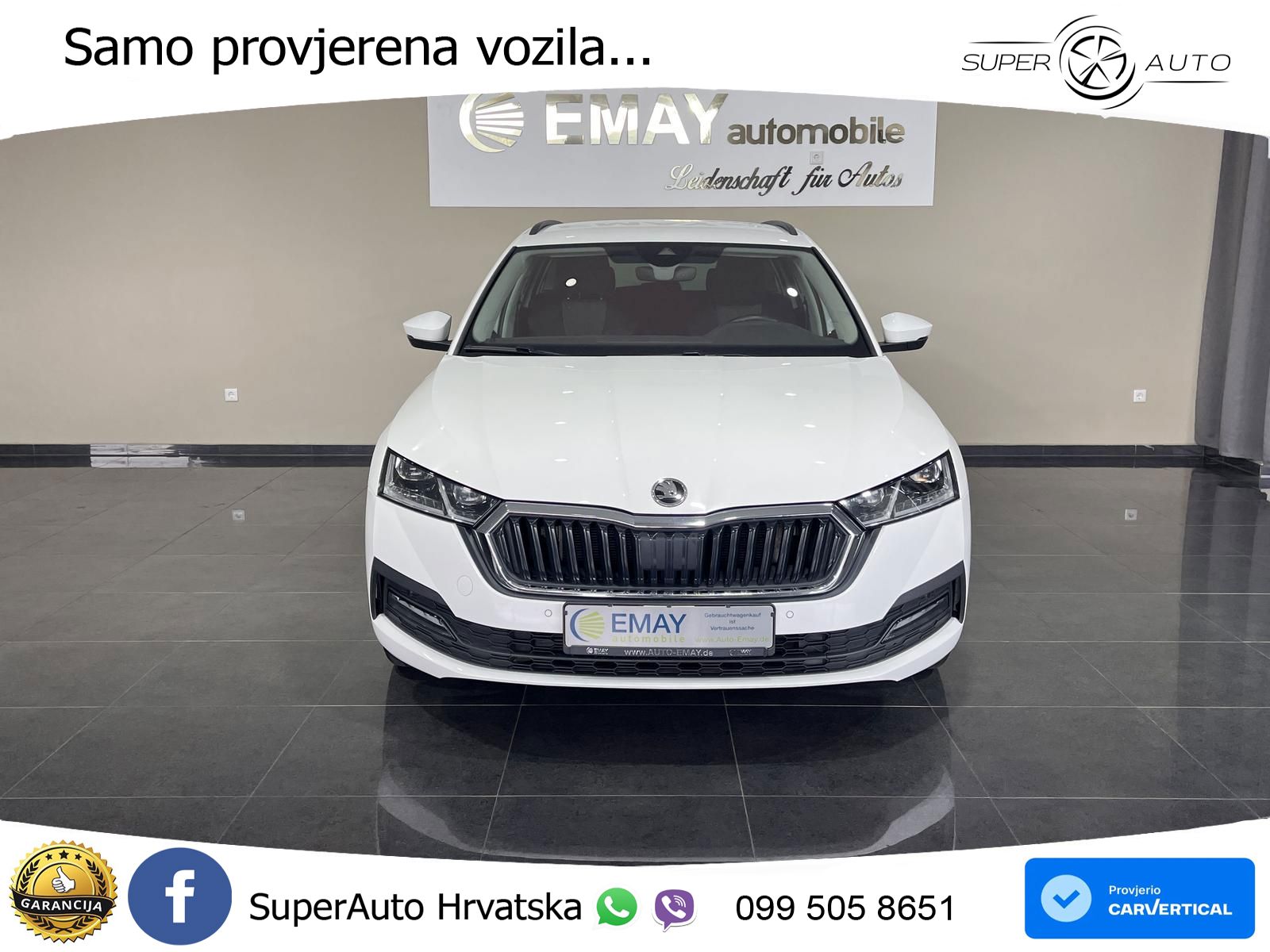 Škoda Octavia Combi 2.0 TDI (150 KS) DSG LED+GR SJED+ACC