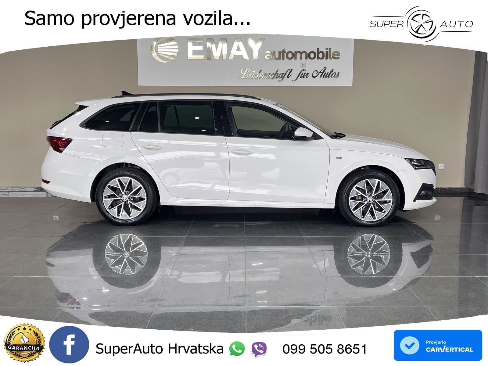 Škoda Octavia Combi 2.0 TDI (150 KS) DSG LED+GR SJED+ACC