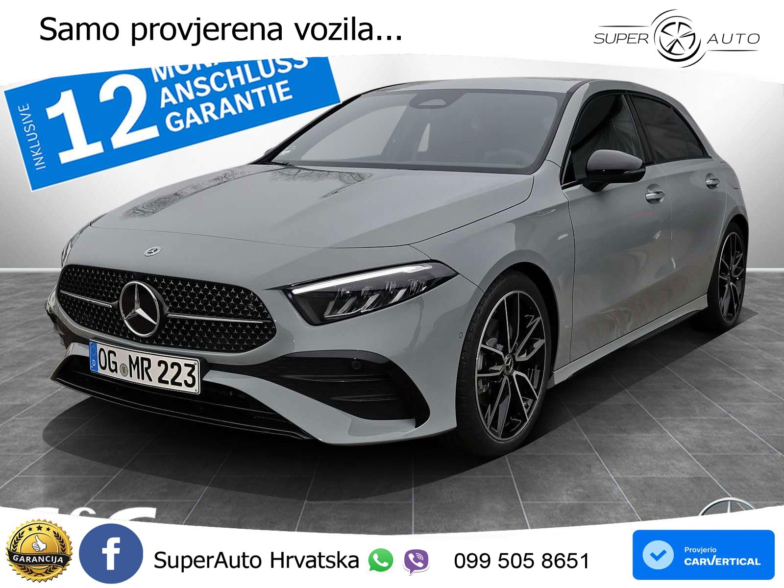 Mercedes-Benz A 200 7G-DCT AMG LED+GR SJED+ACC