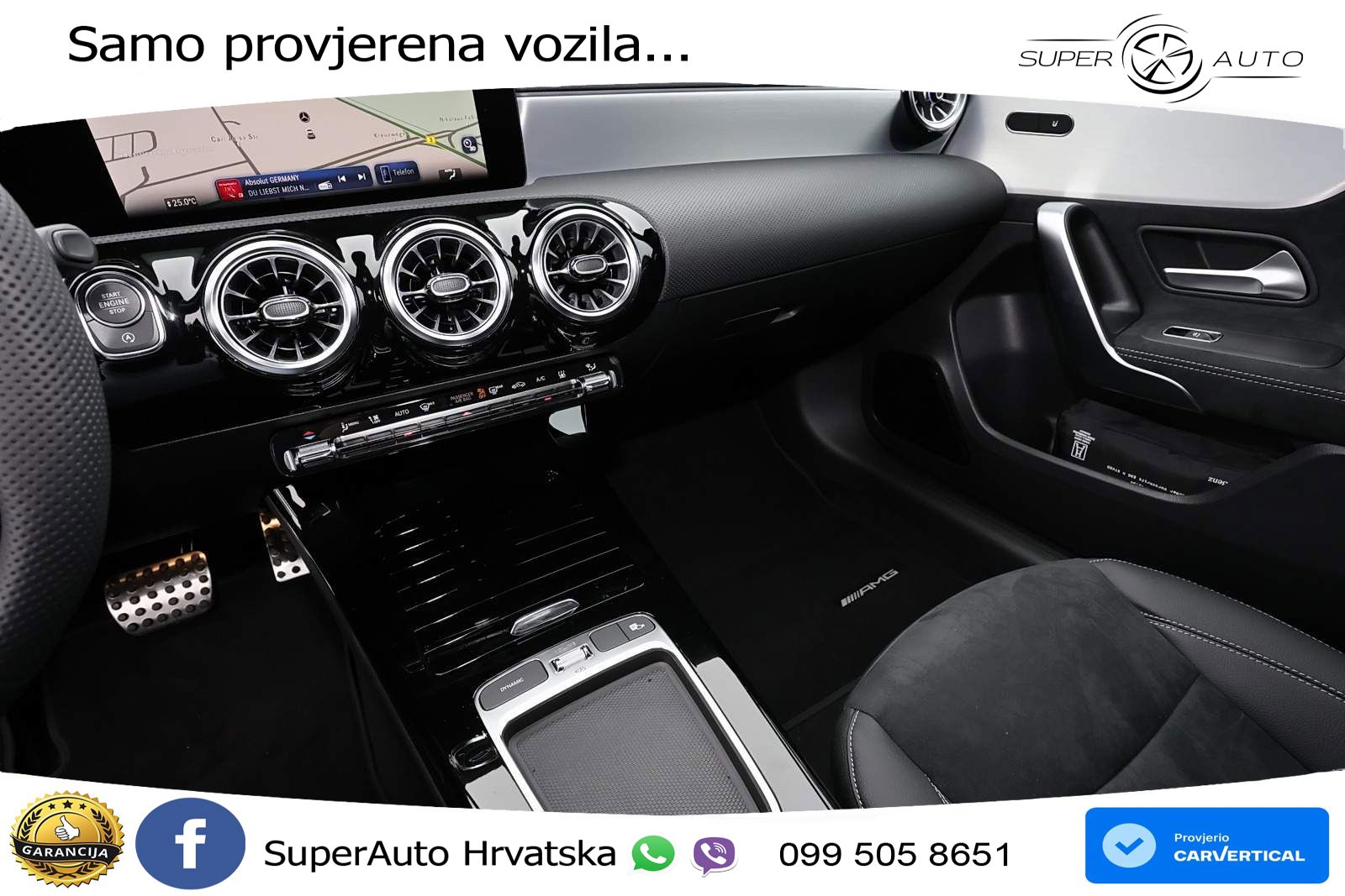Mercedes-Benz A 200 7G-DCT AMG LED+GR SJED+ACC