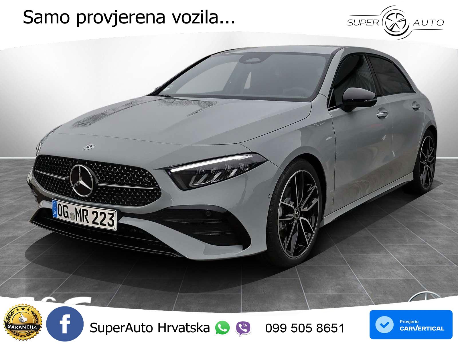 Mercedes-Benz A 200 7G-DCT AMG LED+GR SJED+ACC