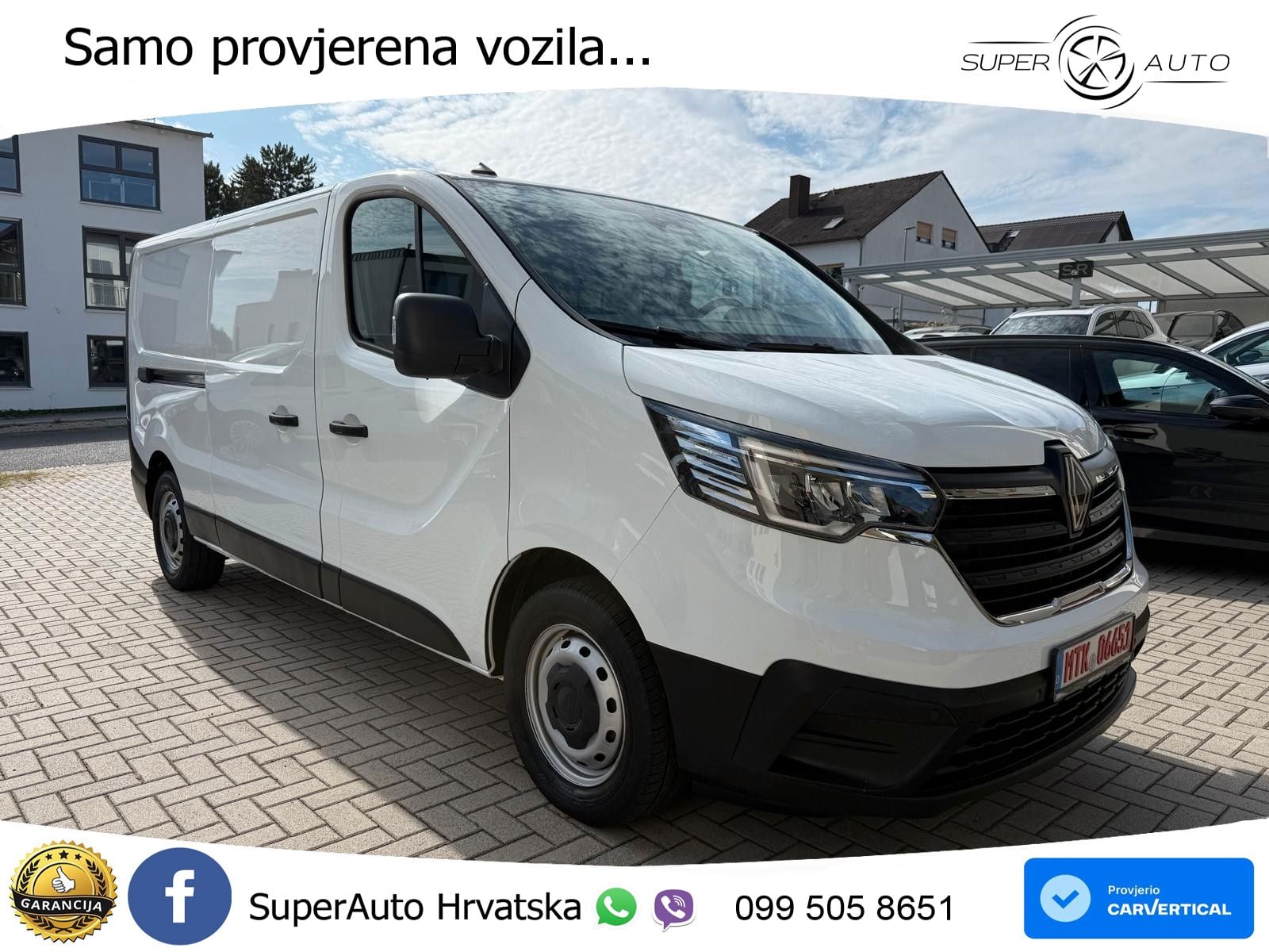 Renault Trafic Kasten L2H1 3,0t Komfort 150 KS