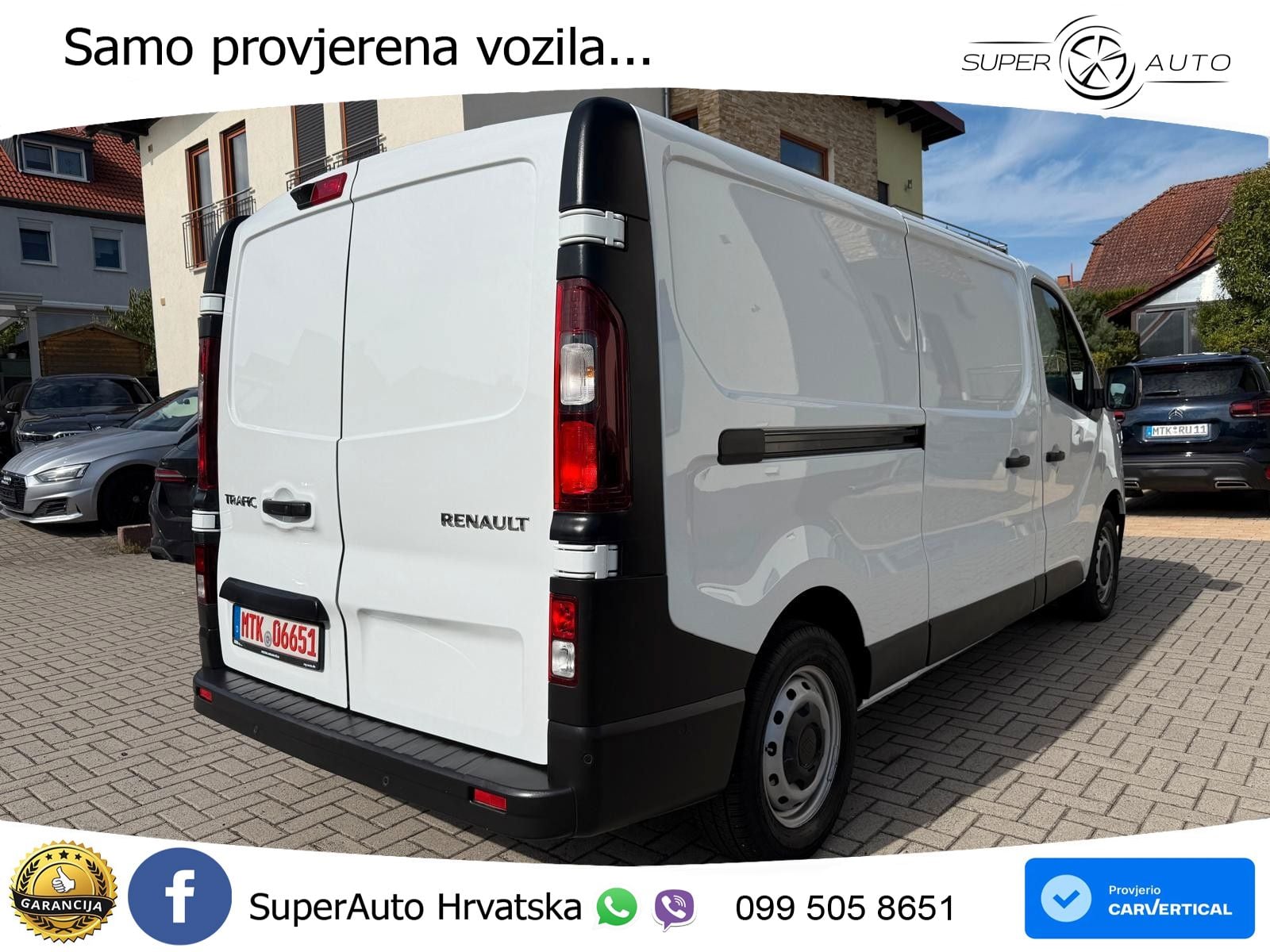 Renault Trafic Kasten L2H1 3,0t Komfort 150 KS