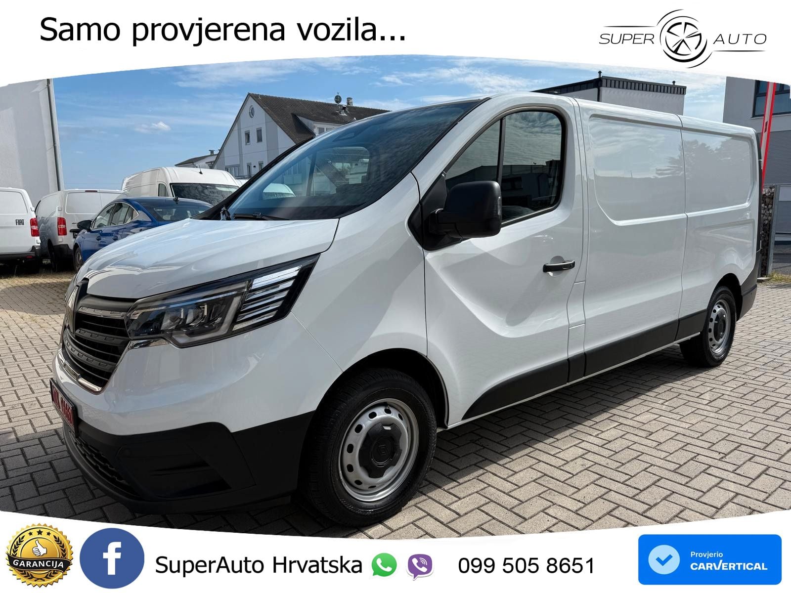 Renault Trafic Kasten L2H1 3,0t Komfort 150 KS