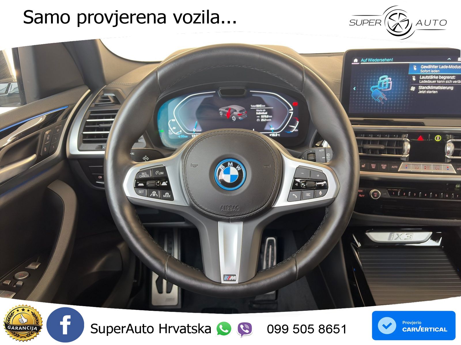 BMW iX3 80 kWh (286 KS)
