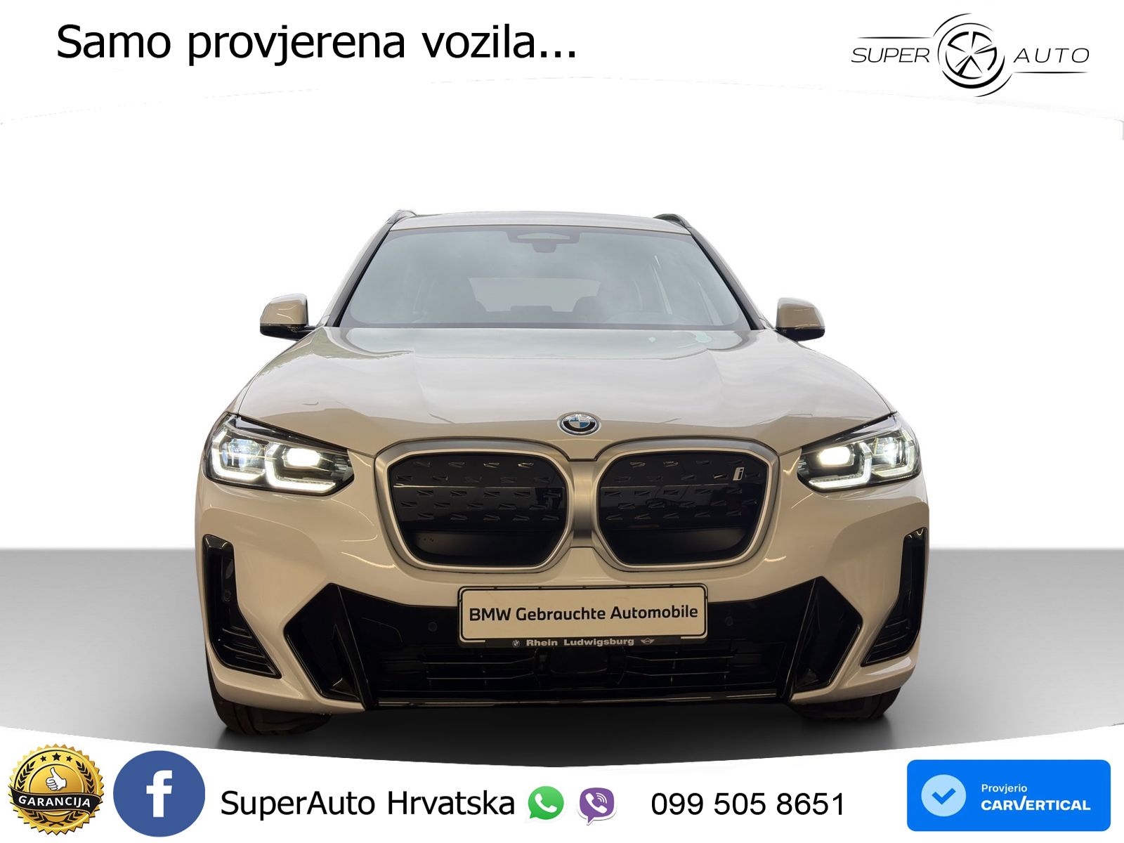 BMW iX3 80 kWh (286 KS)