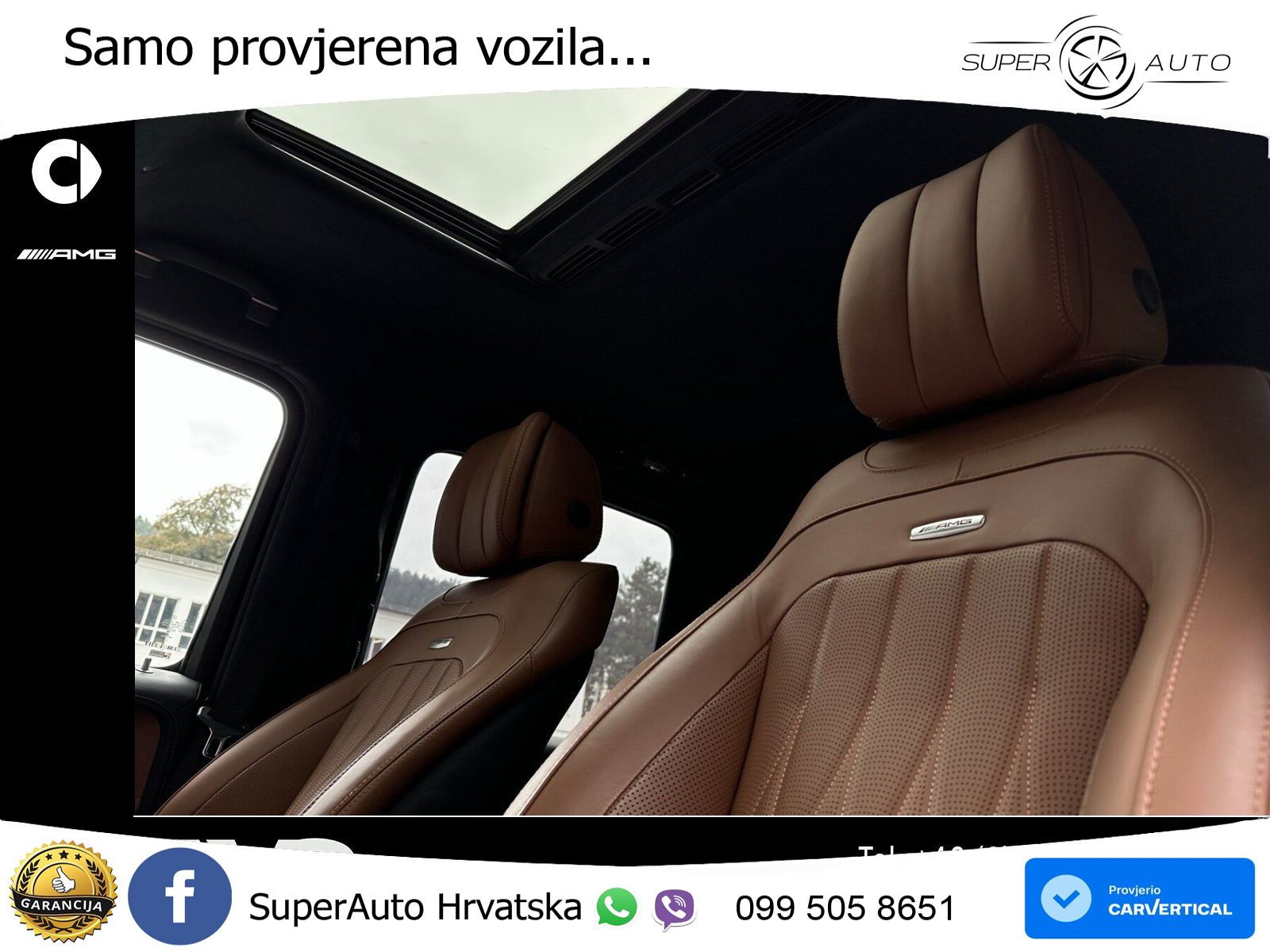 Mercedes AMG G 63 Long V8 (585 KS) 4MATIC 9G-TRONIC AMG SPEEDSHIFT PLUS