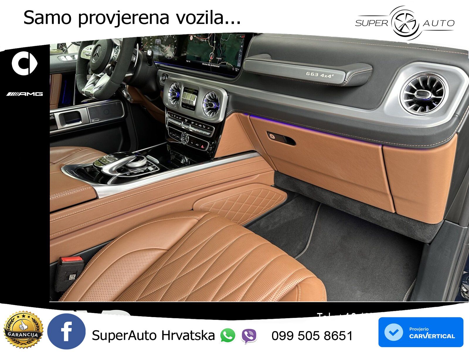 Mercedes AMG G 63 Long V8 (585 KS) 4MATIC 9G-TRONIC AMG SPEEDSHIFT PLUS