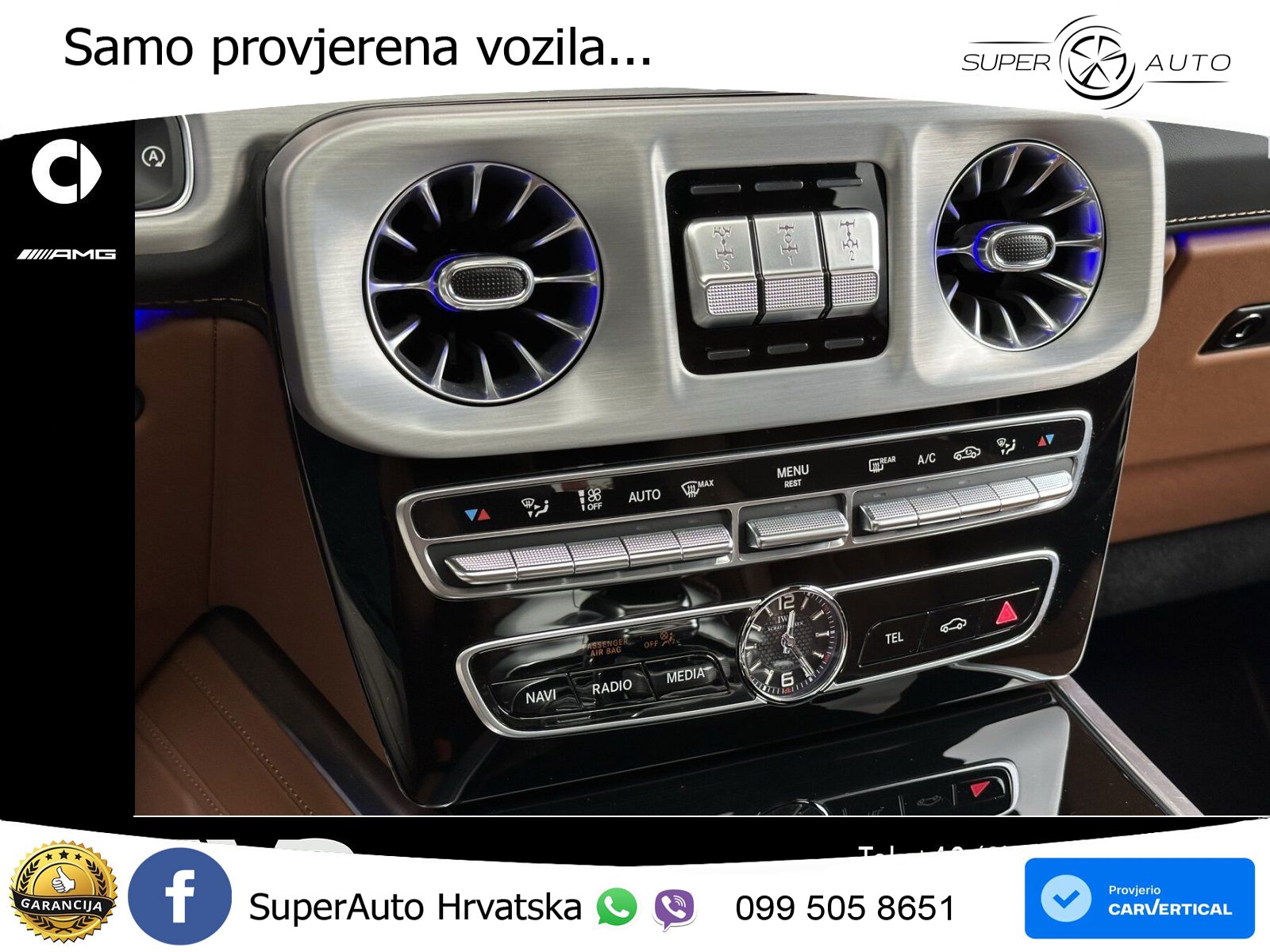 Mercedes AMG G 63 Long V8 (585 KS) 4MATIC 9G-TRONIC AMG SPEEDSHIFT PLUS