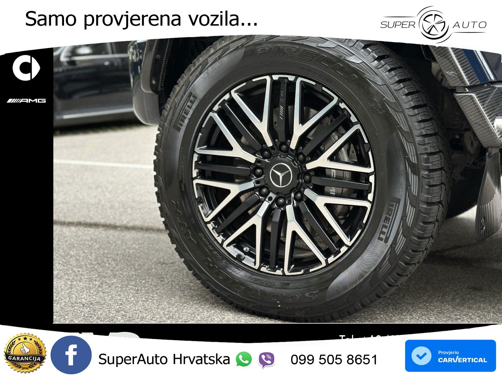 Mercedes AMG G 63 Long V8 (585 KS) 4MATIC 9G-TRONIC AMG SPEEDSHIFT PLUS