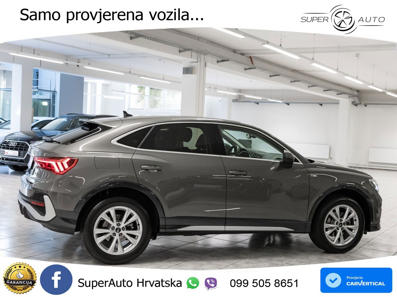 Audi Q3 II Sportback 35 TFSI (150 KS) S tronic S line LED+GR SJED+ACC