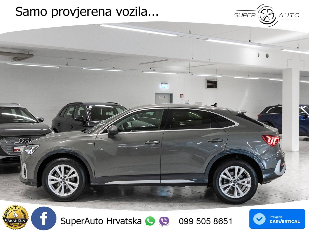 Audi Q3 II Sportback 35 TFSI (150 KS) S tronic S line LED+GR SJED+ACC