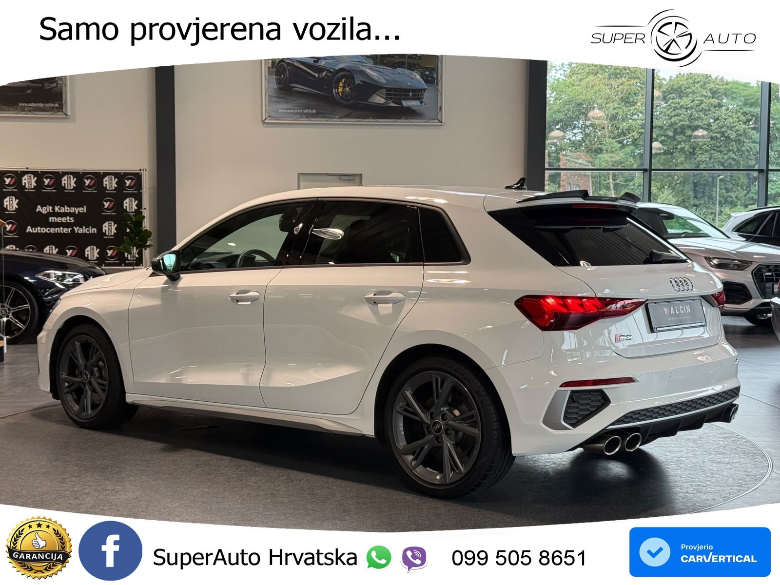 Audi S3 2.0 TFSI (310 KS) quattro S tronic LED+GR SJED+ACC