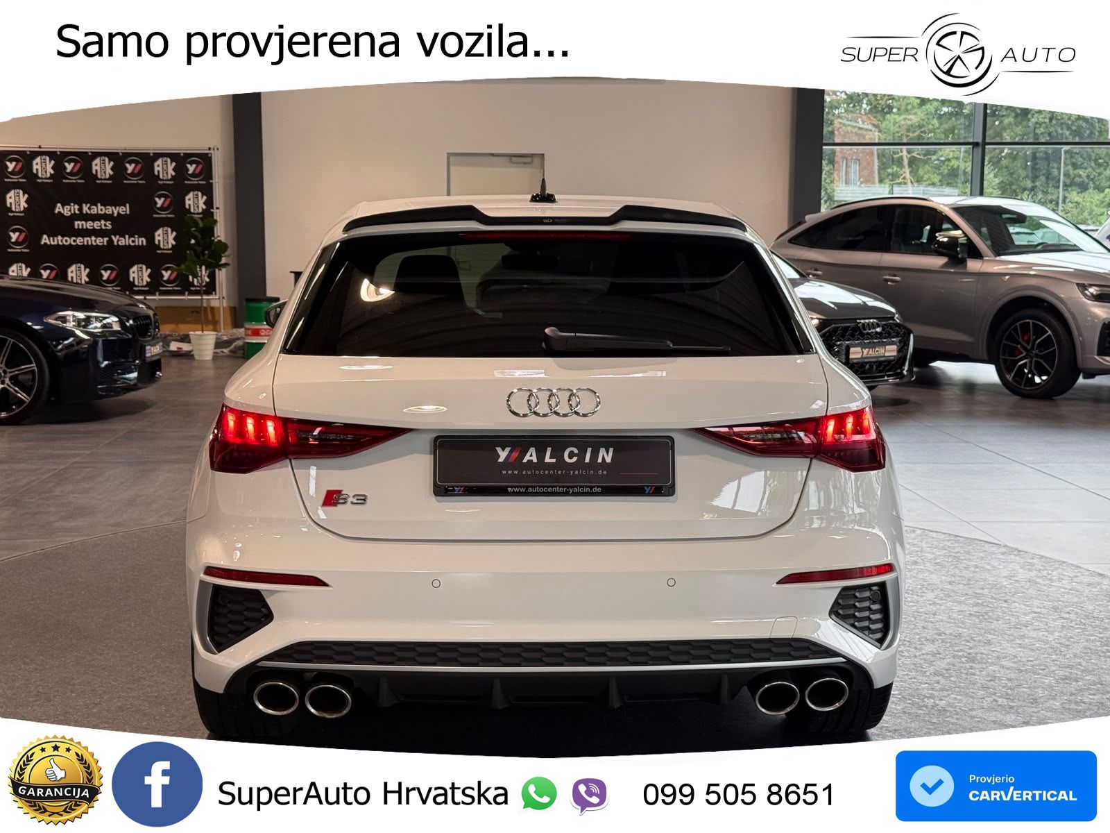 Audi S3 2.0 TFSI (310 KS) quattro S tronic LED+GR SJED+ACC