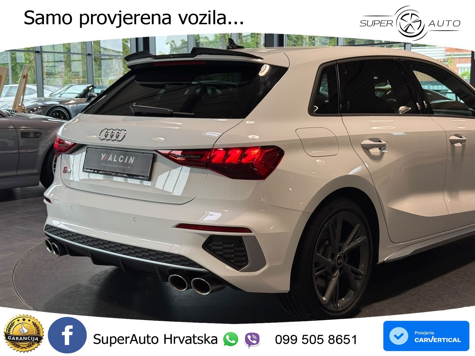 Audi S3 2.0 TFSI (310 KS) quattro S tronic LED+GR SJED+ACC