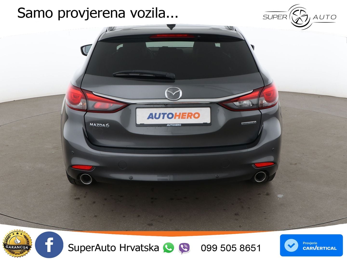 Mazda 6 Sport Combi 2.2 SKYACTIV-D (184 KS) SKYACTIV-Drive MATRIX+GR SJED+KAM