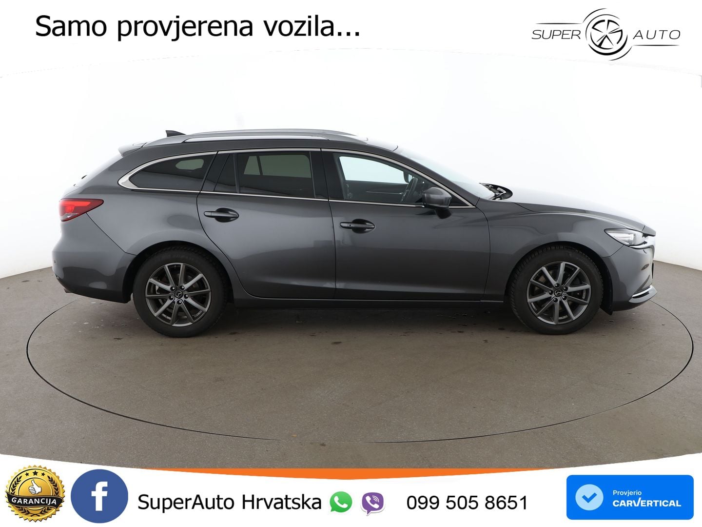 Mazda 6 Sport Combi 2.2 SKYACTIV-D (184 KS) SKYACTIV-Drive MATRIX+GR SJED+KAM
