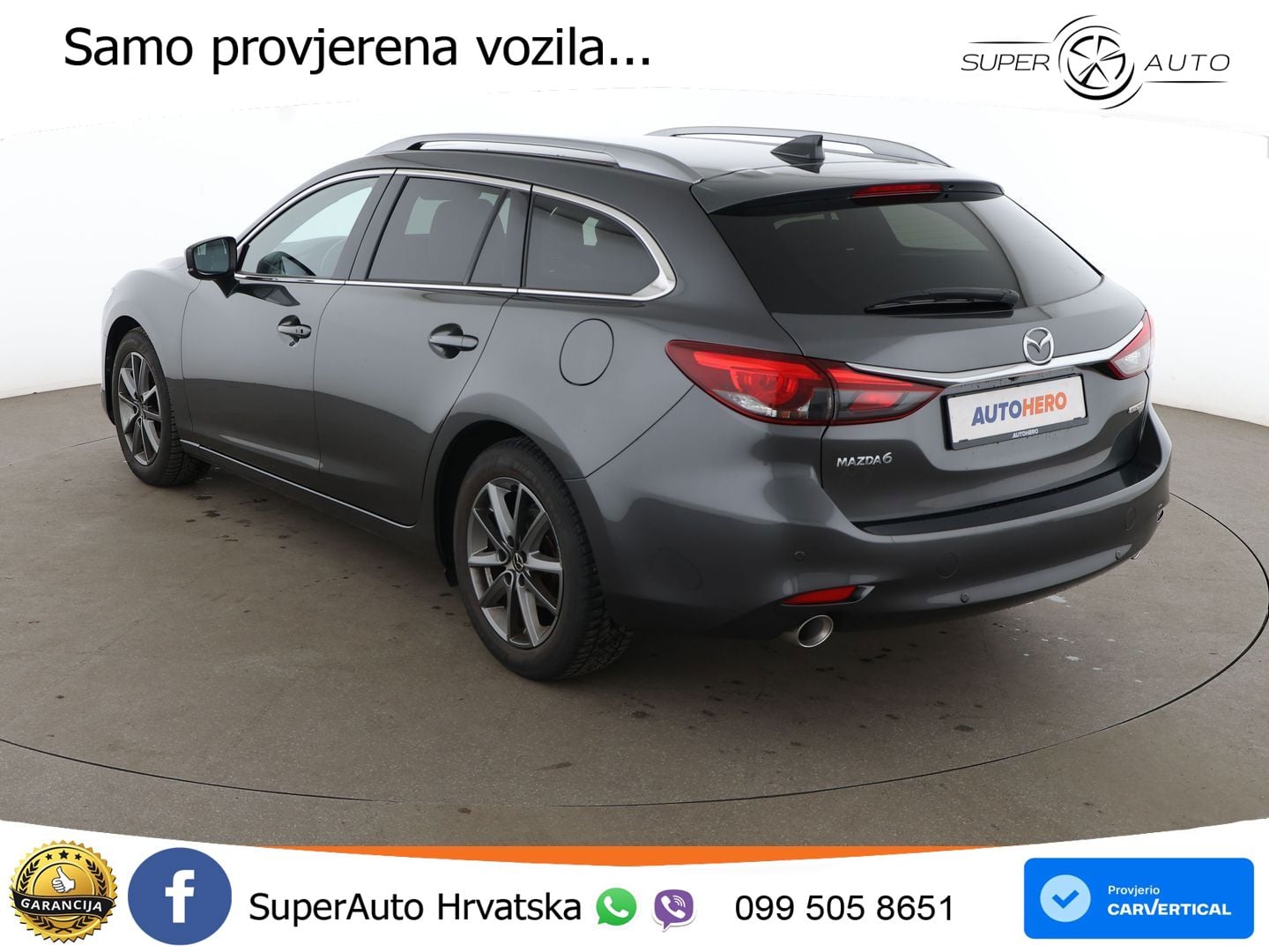 Mazda 6 Sport Combi 2.2 SKYACTIV-D (184 KS) SKYACTIV-Drive MATRIX+GR SJED+KAM