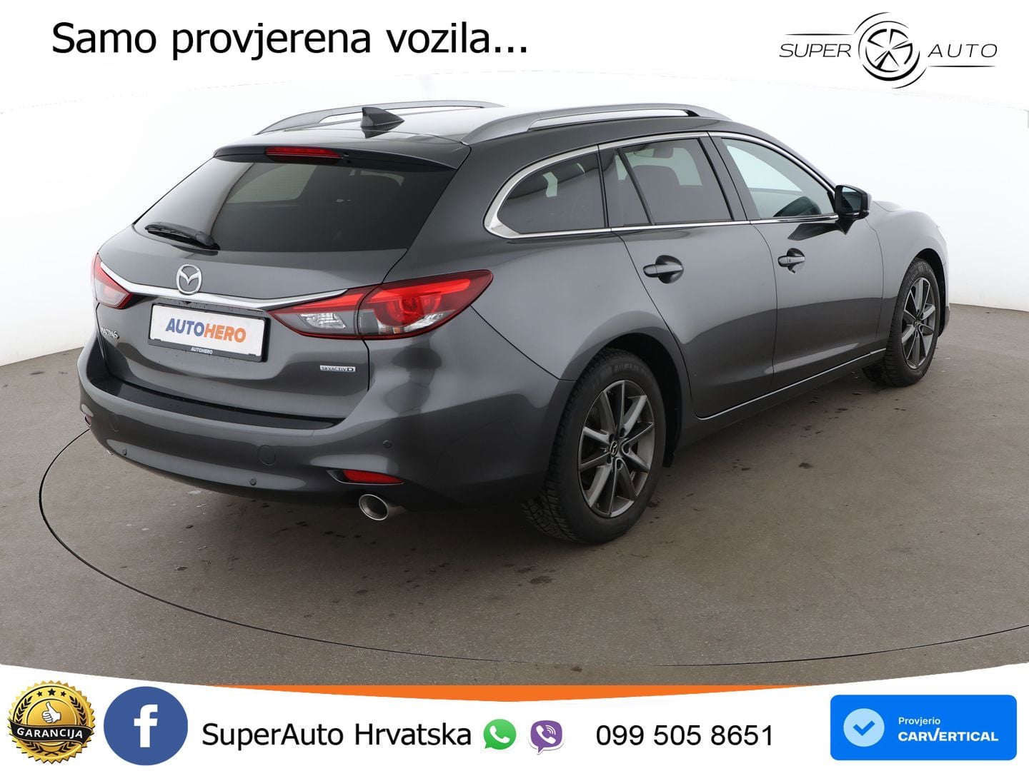 Mazda 6 Sport Combi 2.2 SKYACTIV-D (184 KS) SKYACTIV-Drive MATRIX+GR SJED+KAM