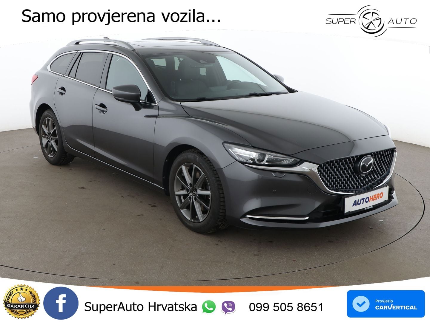 Mazda 6 Sport Combi 2.2 SKYACTIV-D (184 KS) SKYACTIV-Drive MATRIX+GR SJED+KAM