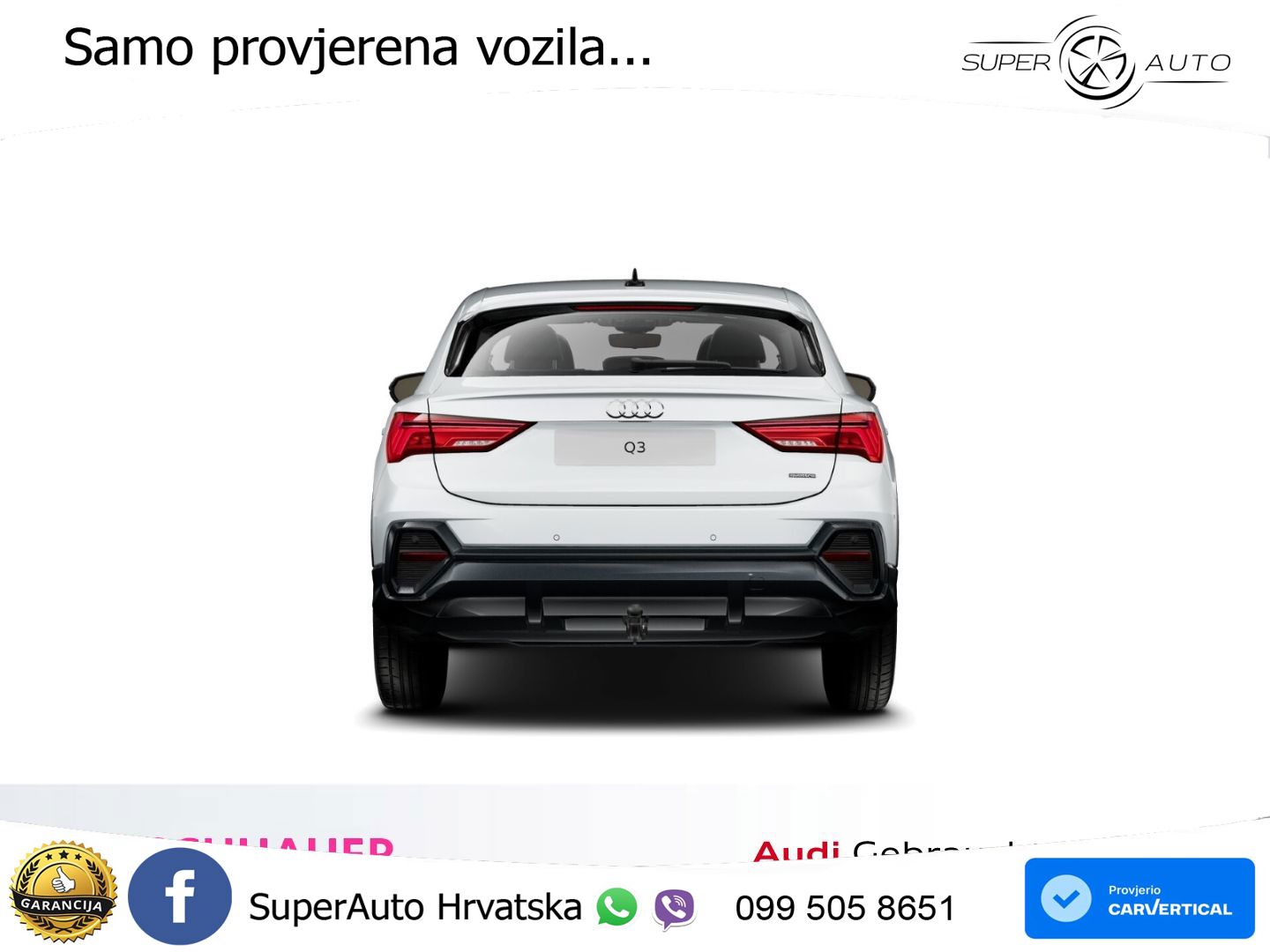 Audi Q3 Sportback 40 TDI (193 KS) quattro S tronic LED+GR SJED+ACC