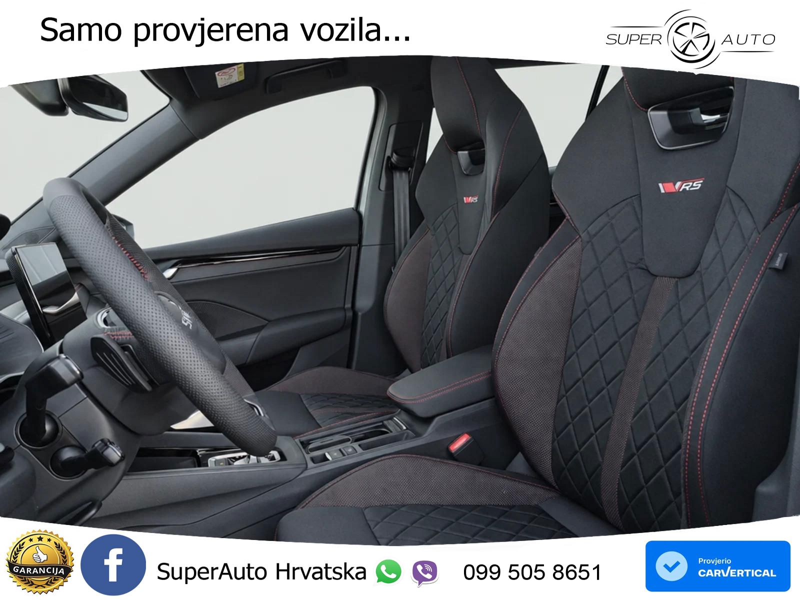 Škoda Octavia Combi RS 2.0 TSI (265 KS) DSG MATRIX+GR SJED+KAM