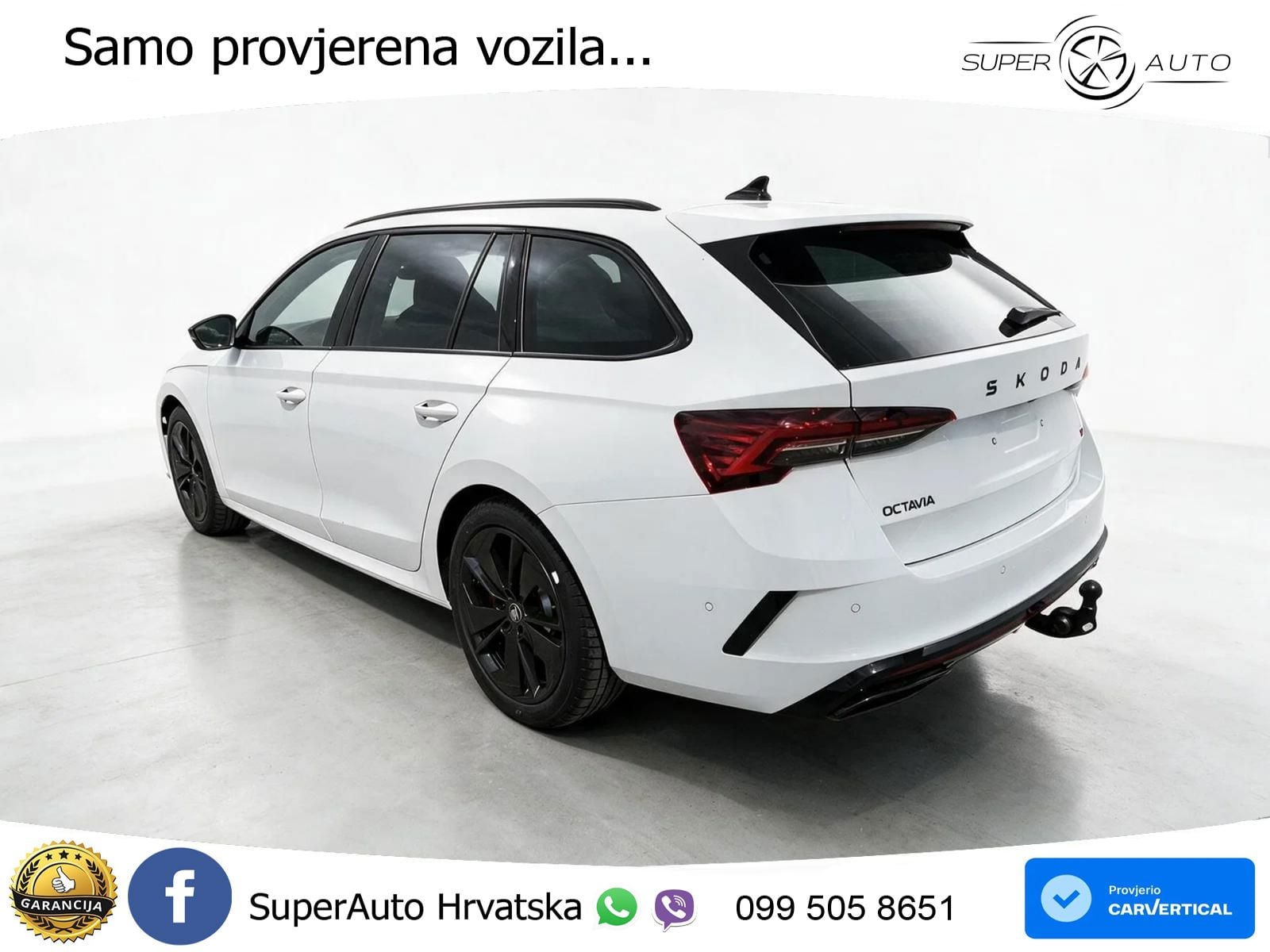 Škoda Octavia Combi RS 2.0 TSI (265 KS) DSG MATRIX+GR SJED+KAM