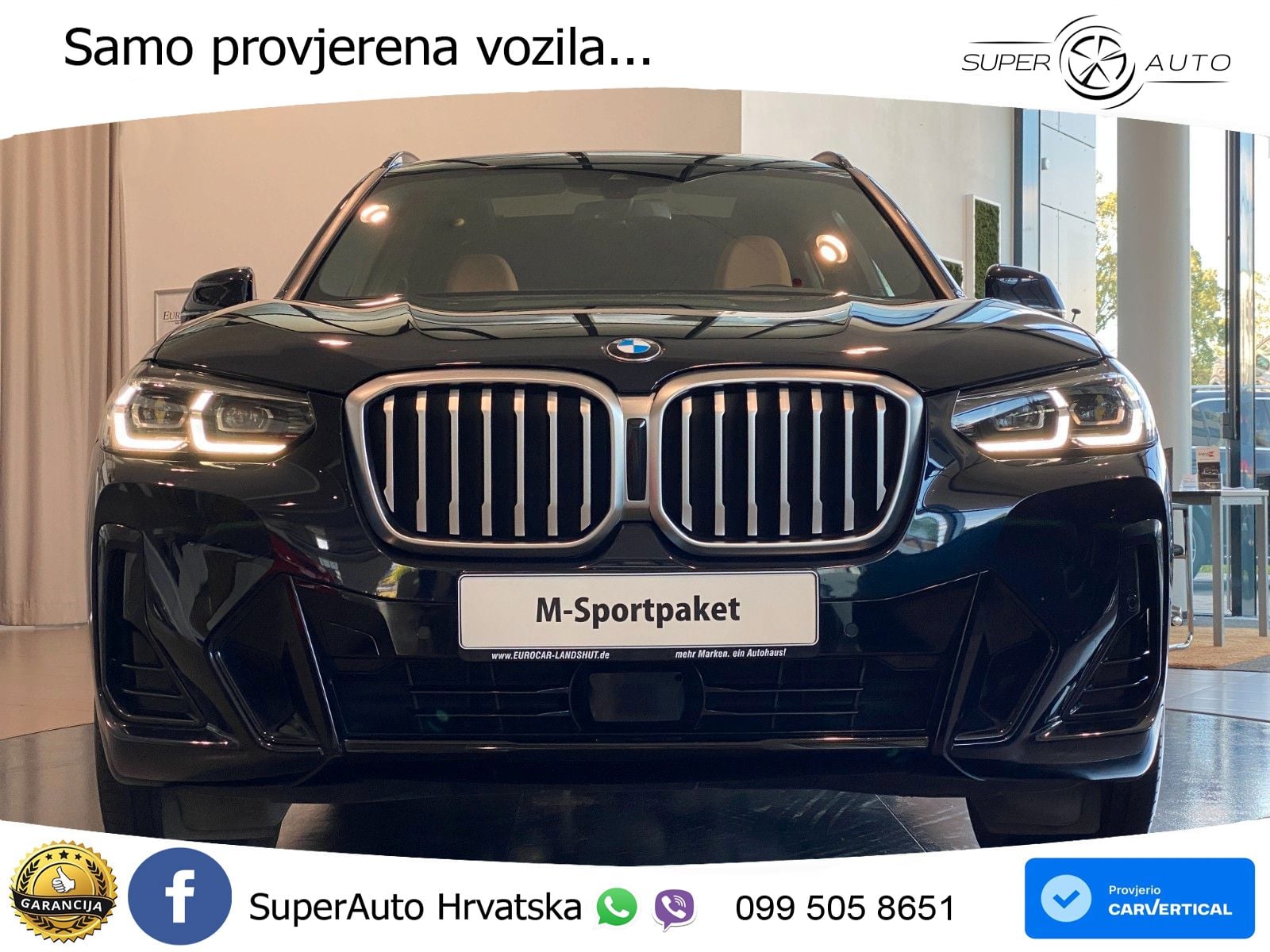 BMW X3 20d xDrive Steptronic M Sport LED+GR SJED+ACC
