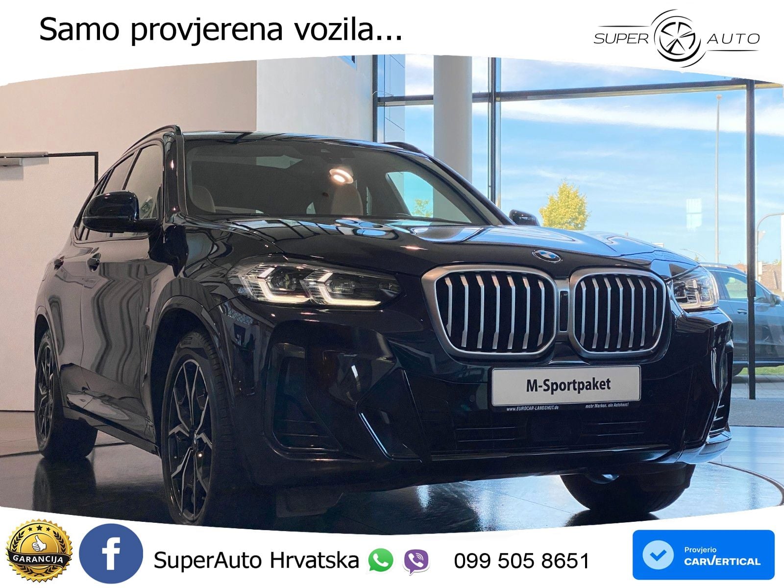 BMW X3 20d xDrive Steptronic M Sport LED+GR SJED+ACC