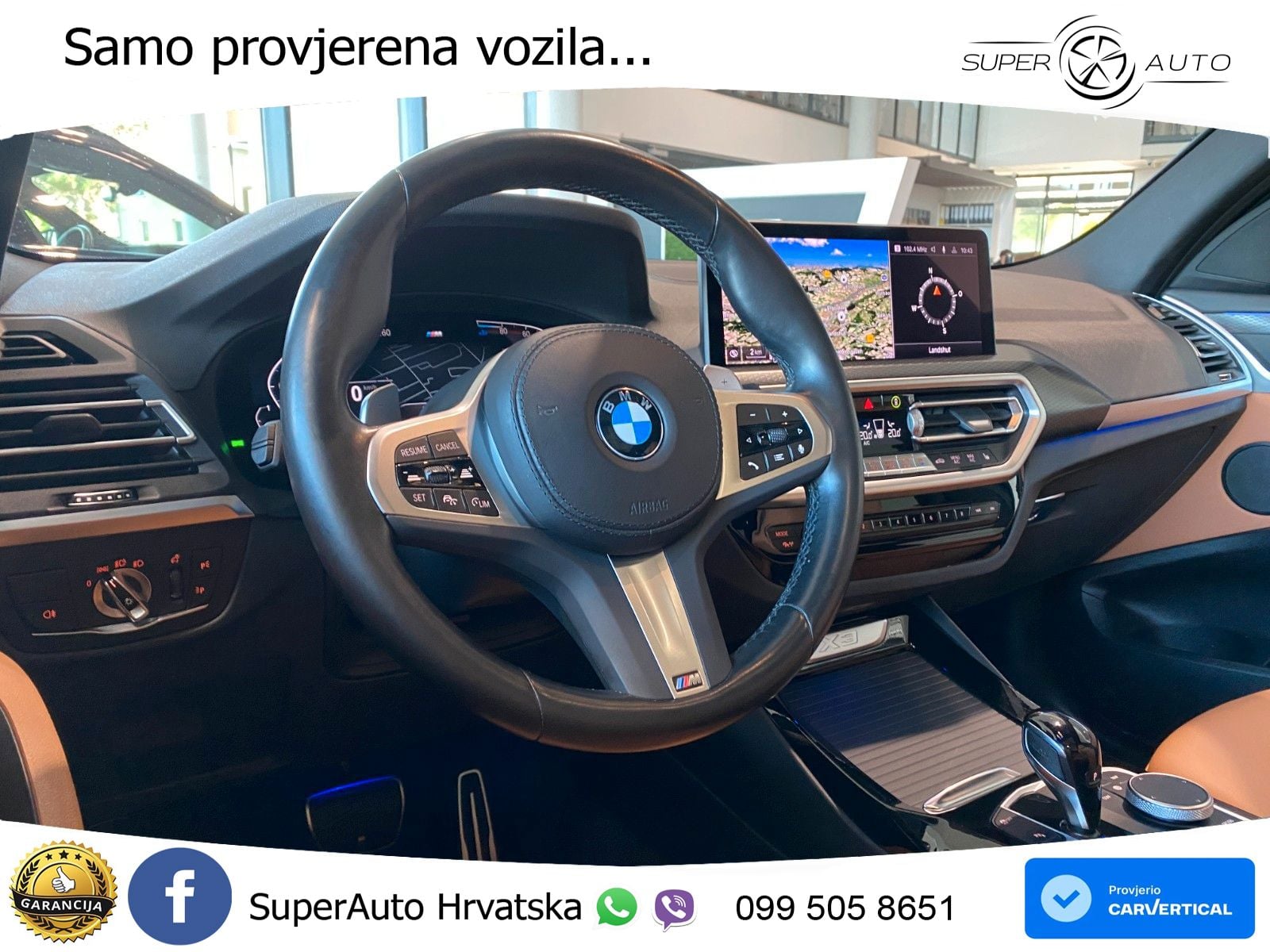 BMW X3 20d xDrive Steptronic M Sport LED+GR SJED+ACC