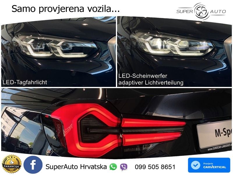 BMW X3 20d xDrive Steptronic M Sport LED+GR SJED+ACC