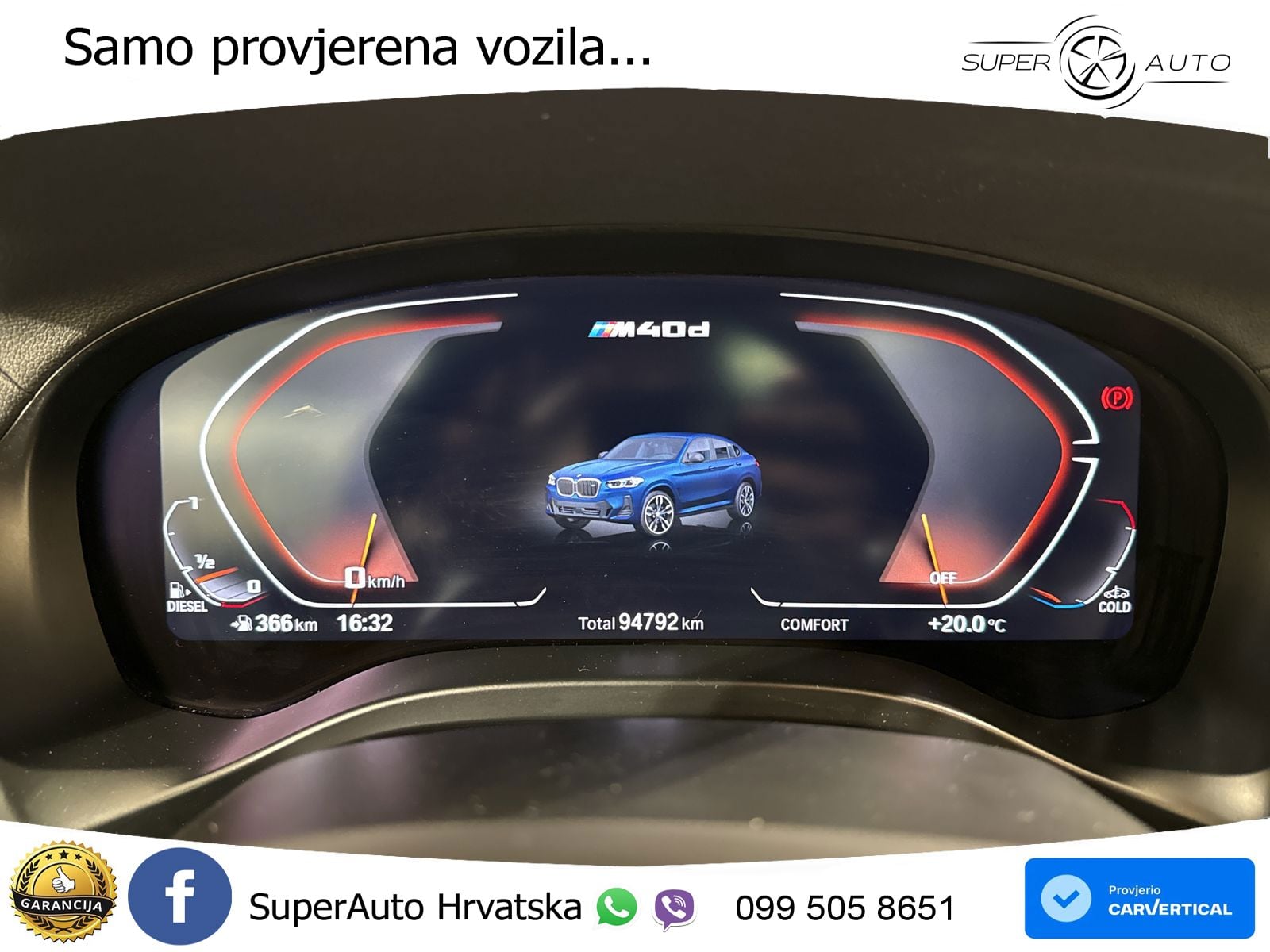 BMW X4 M40d (340 KS) xDrive Steptronic