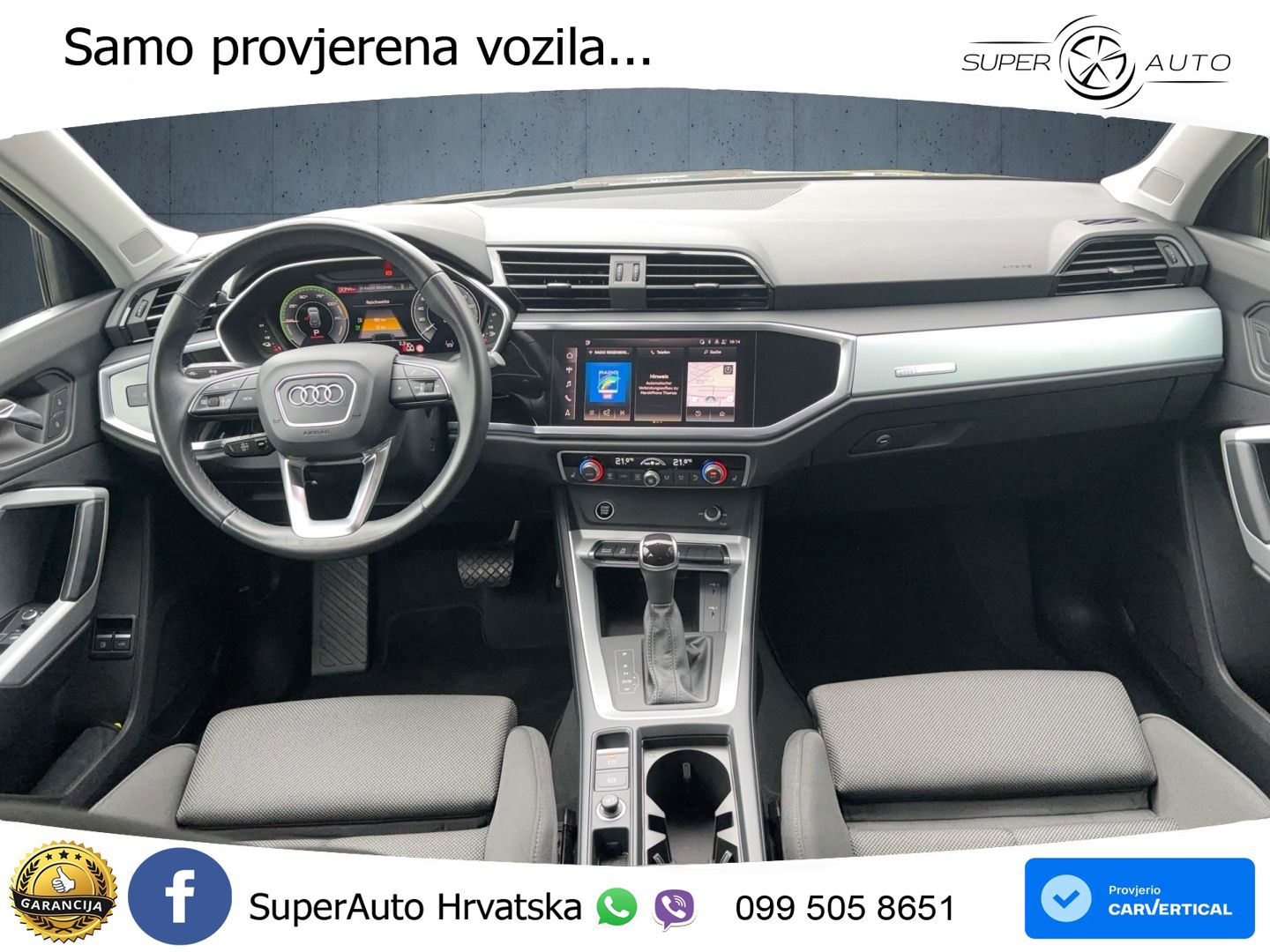 Audi Q3 45 TFSIe (245 KS) S tronic LED+GR SJED+ACC