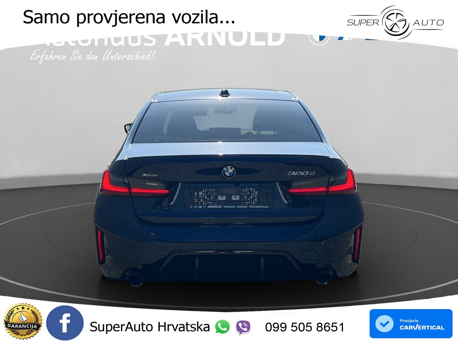BMW 320d (190 KS) xDrive Steptronic M Sport LED+GR SJED+ACC