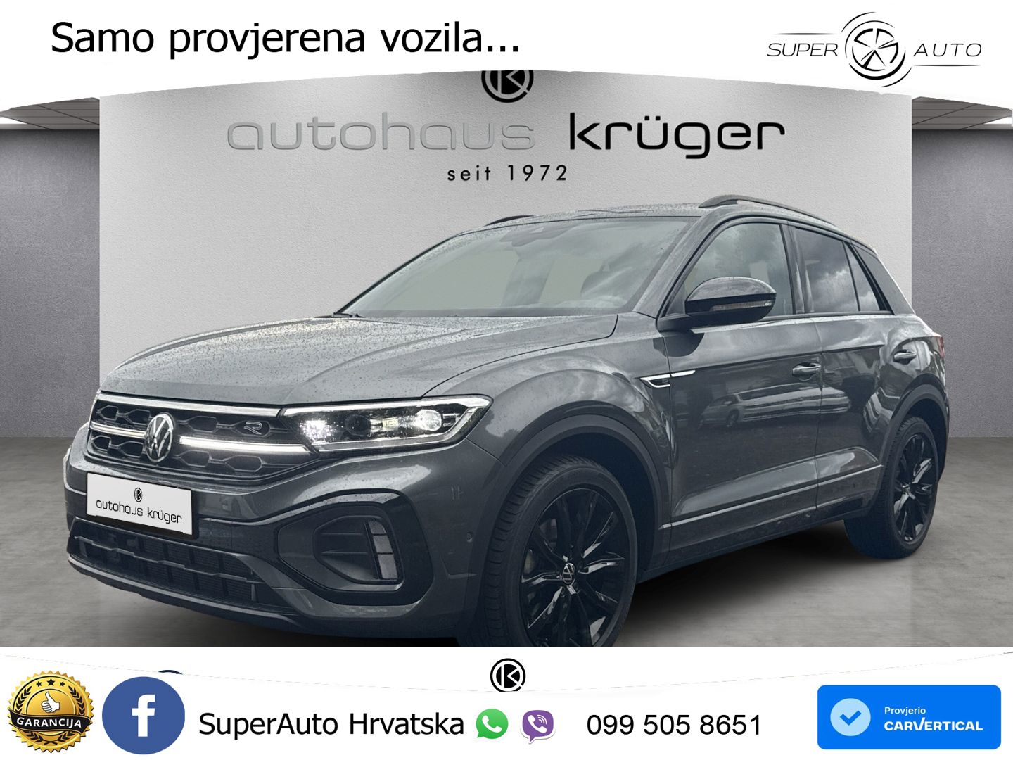 Volkswagen T-Roc I 2.0 TSI (190 KS) 4M DSG LED+GR SJED+ACC