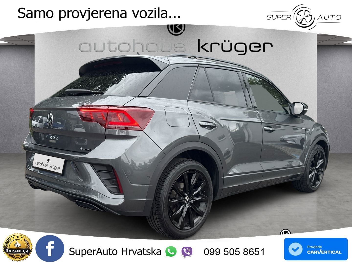 Volkswagen T-Roc I 2.0 TSI (190 KS) 4M DSG LED+GR SJED+ACC