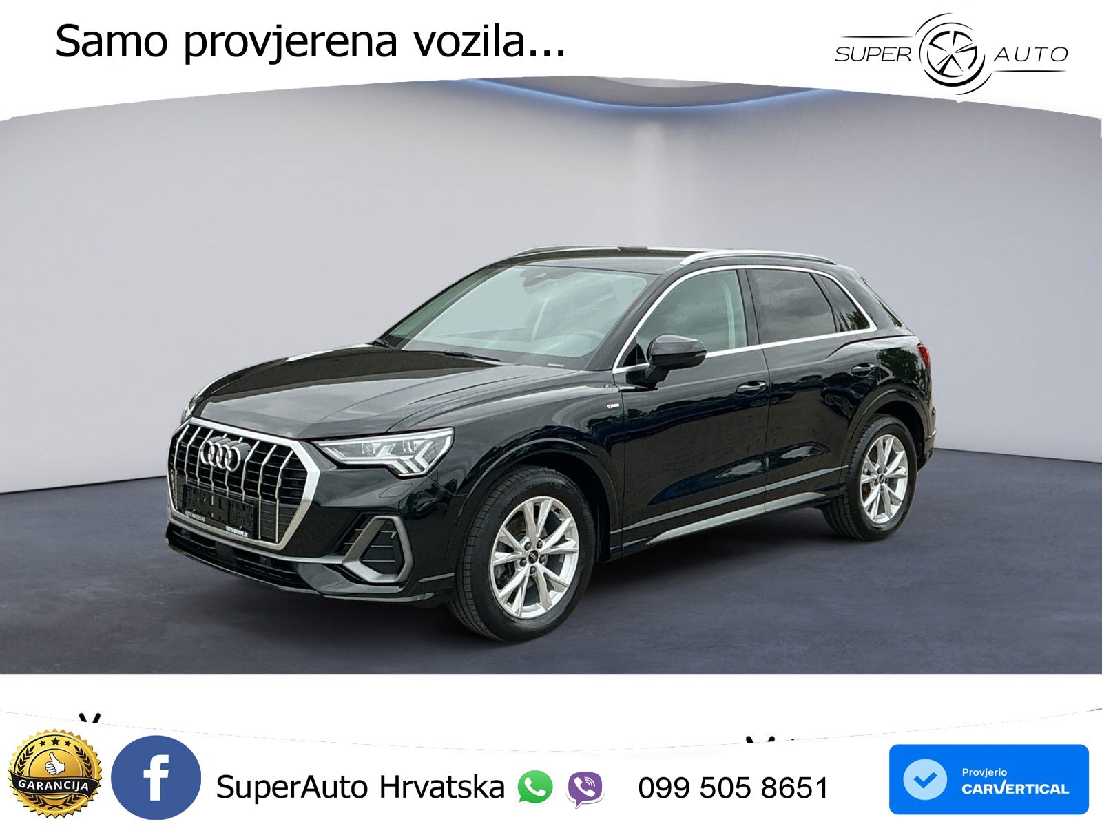 Audi Q3 35 TDI (150 KS) quattro S tronic S line MATRIX+GR SJED+KAM