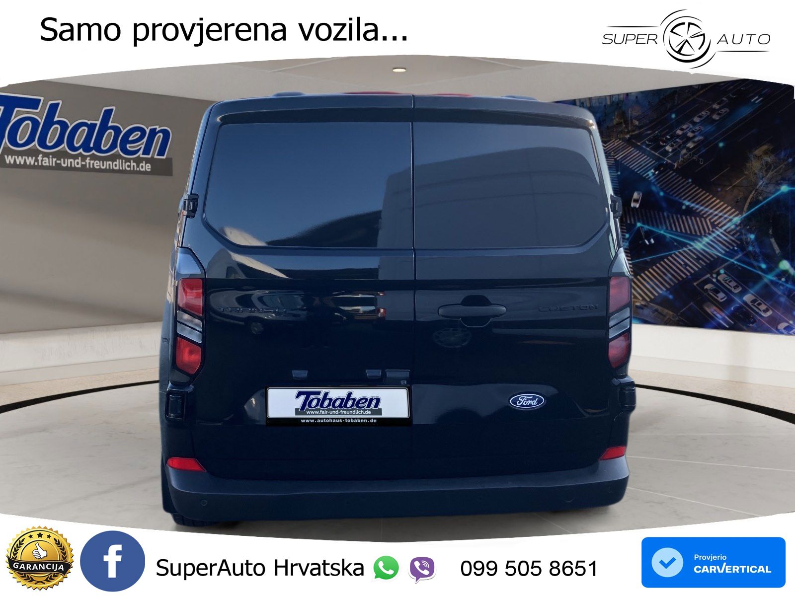 Ford Transit Custom 2.0 EcoBlue 320 L1 Trend FWD 136 KS