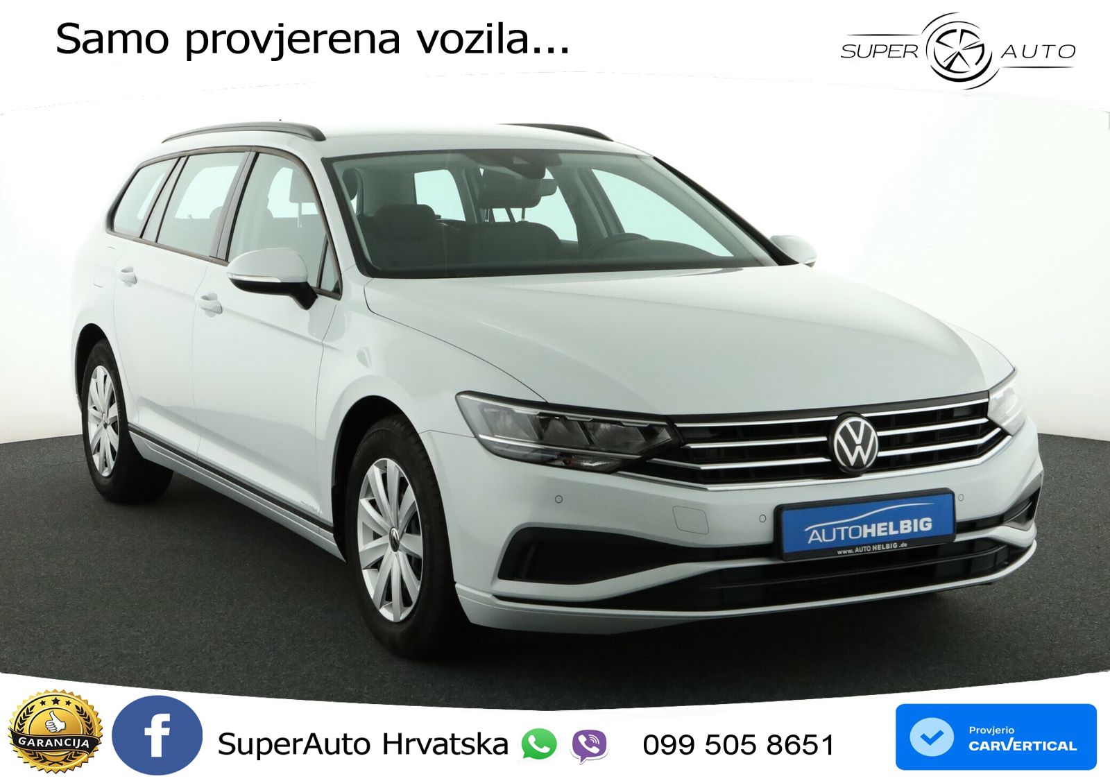 Volkswagen Passat Variant 1.5 TSI (150 KS) DSG ACT LED+GR SJED+ACC