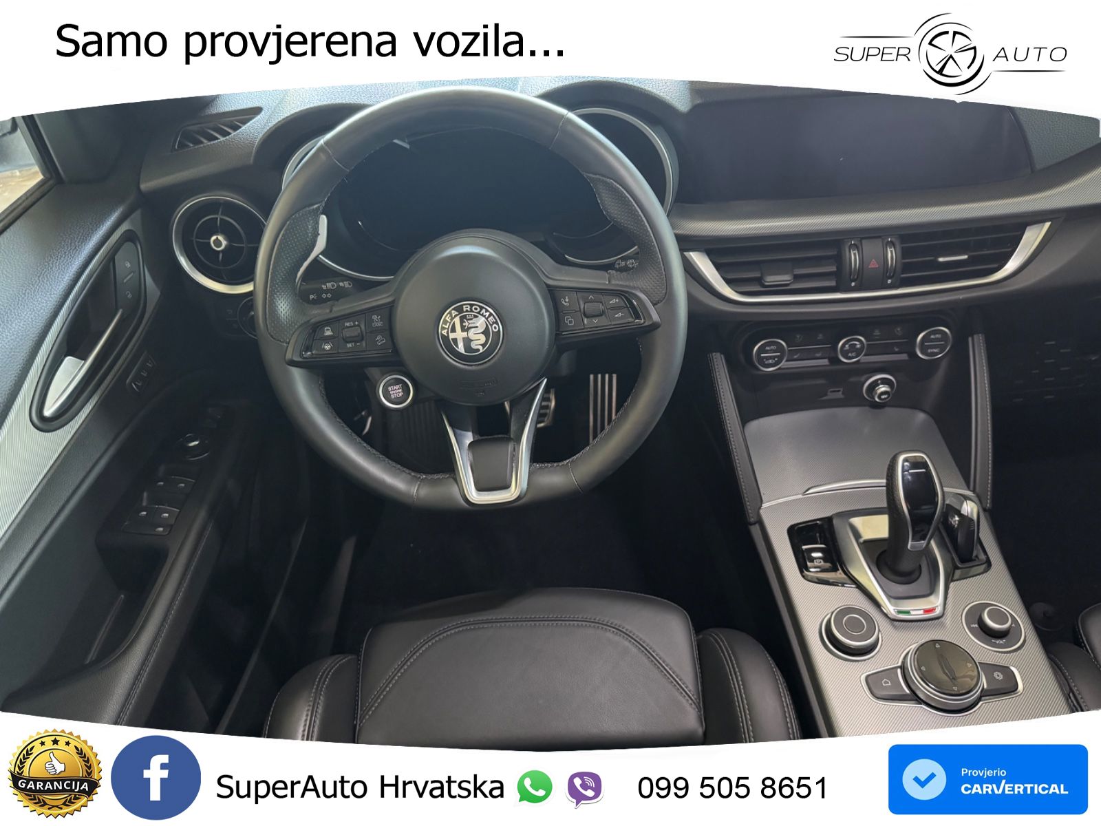 Alfa Romeo Stelvio 2.2 MultiJet II (210 KS) Q4 Automatic LED+GR SJED+ACC