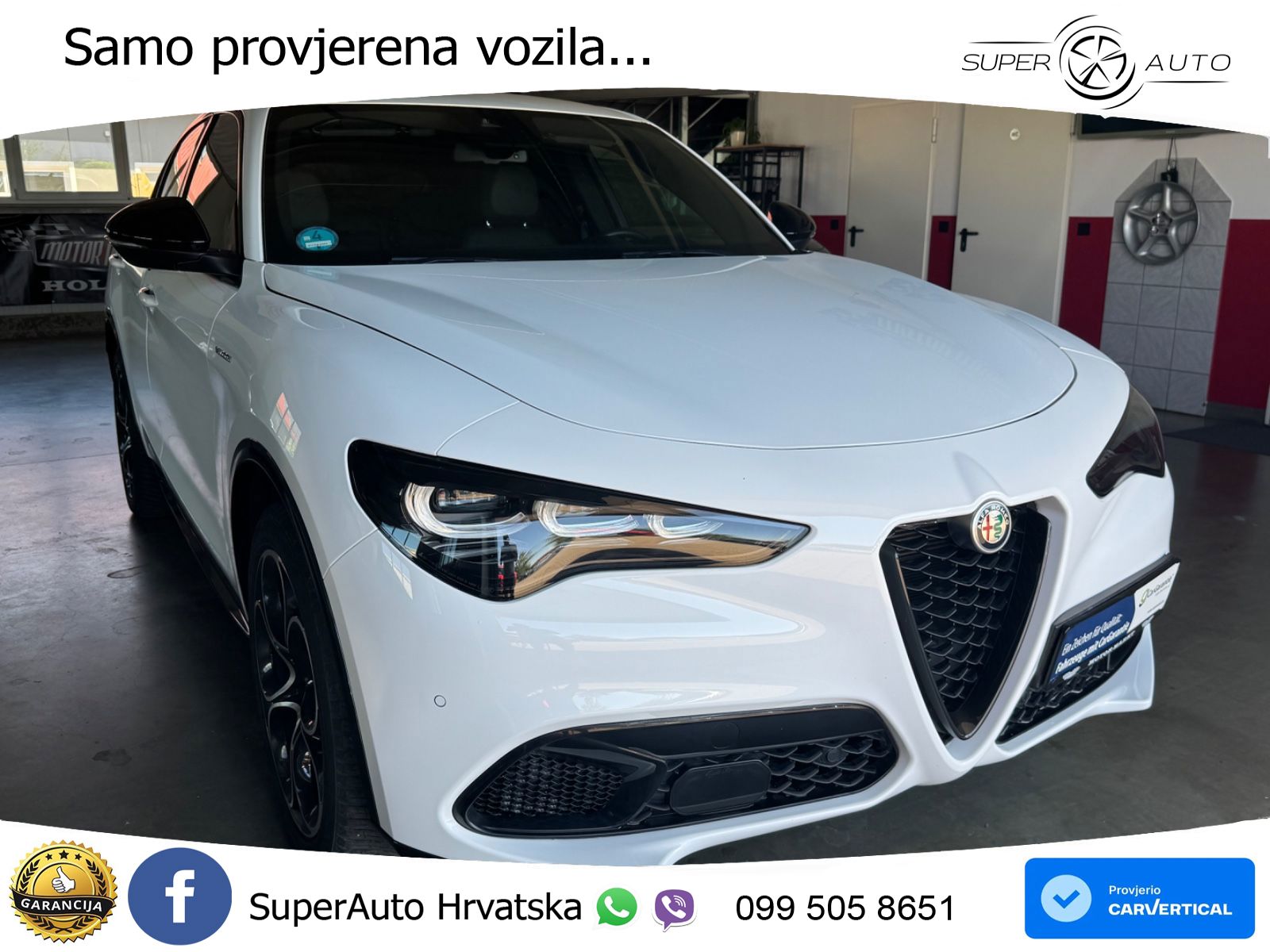 Alfa Romeo Stelvio 2.2 MultiJet II (210 KS) Q4 Automatic LED+GR SJED+ACC