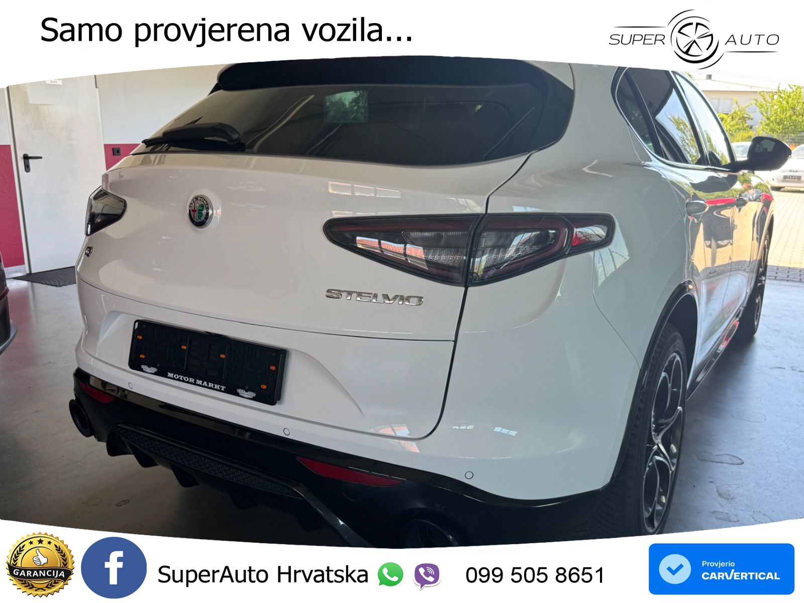 Alfa Romeo Stelvio 2.2 MultiJet II (210 KS) Q4 Automatic LED+GR SJED+ACC