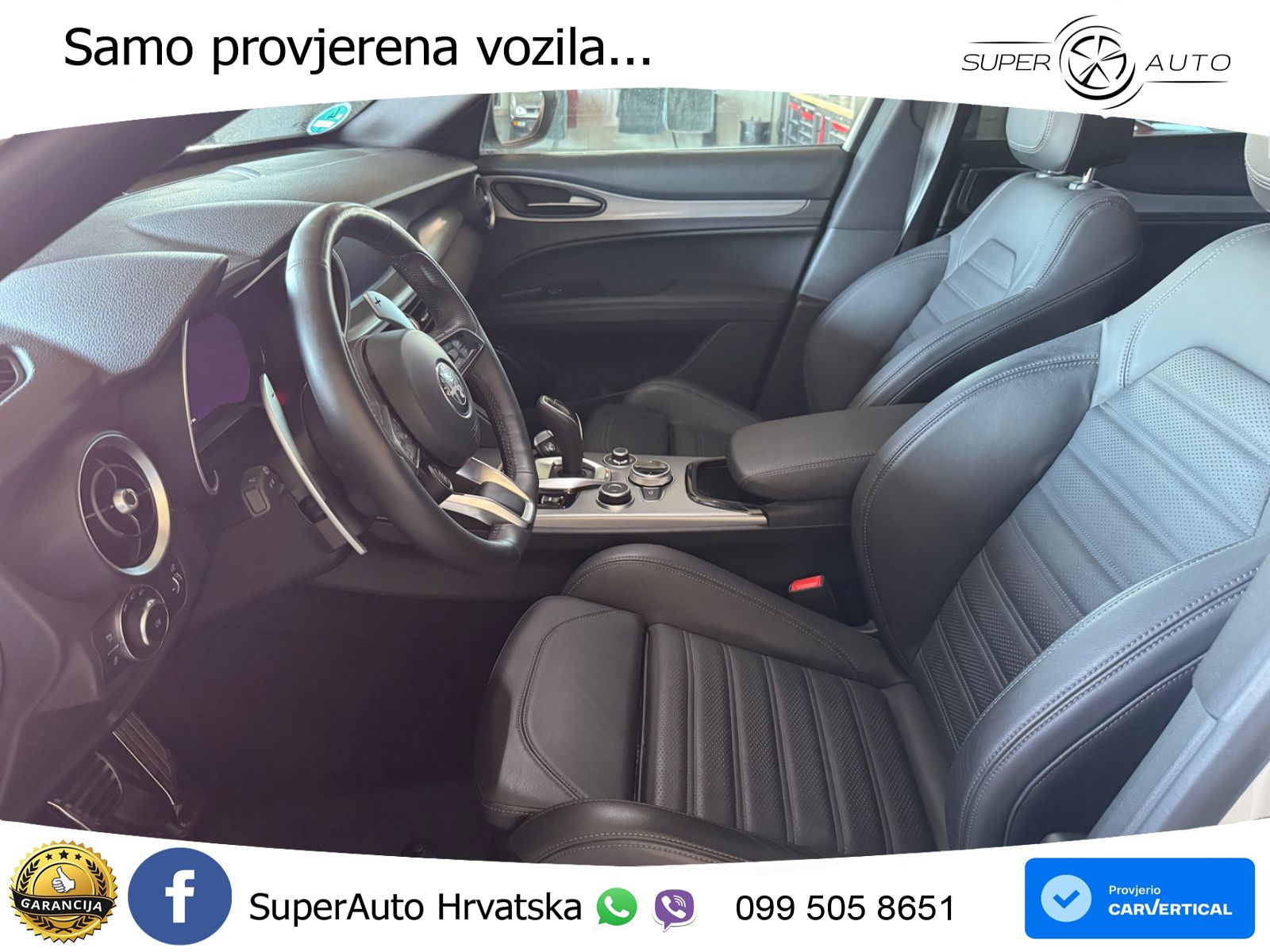 Alfa Romeo Stelvio 2.2 MultiJet II (210 KS) Q4 Automatic LED+GR SJED+ACC