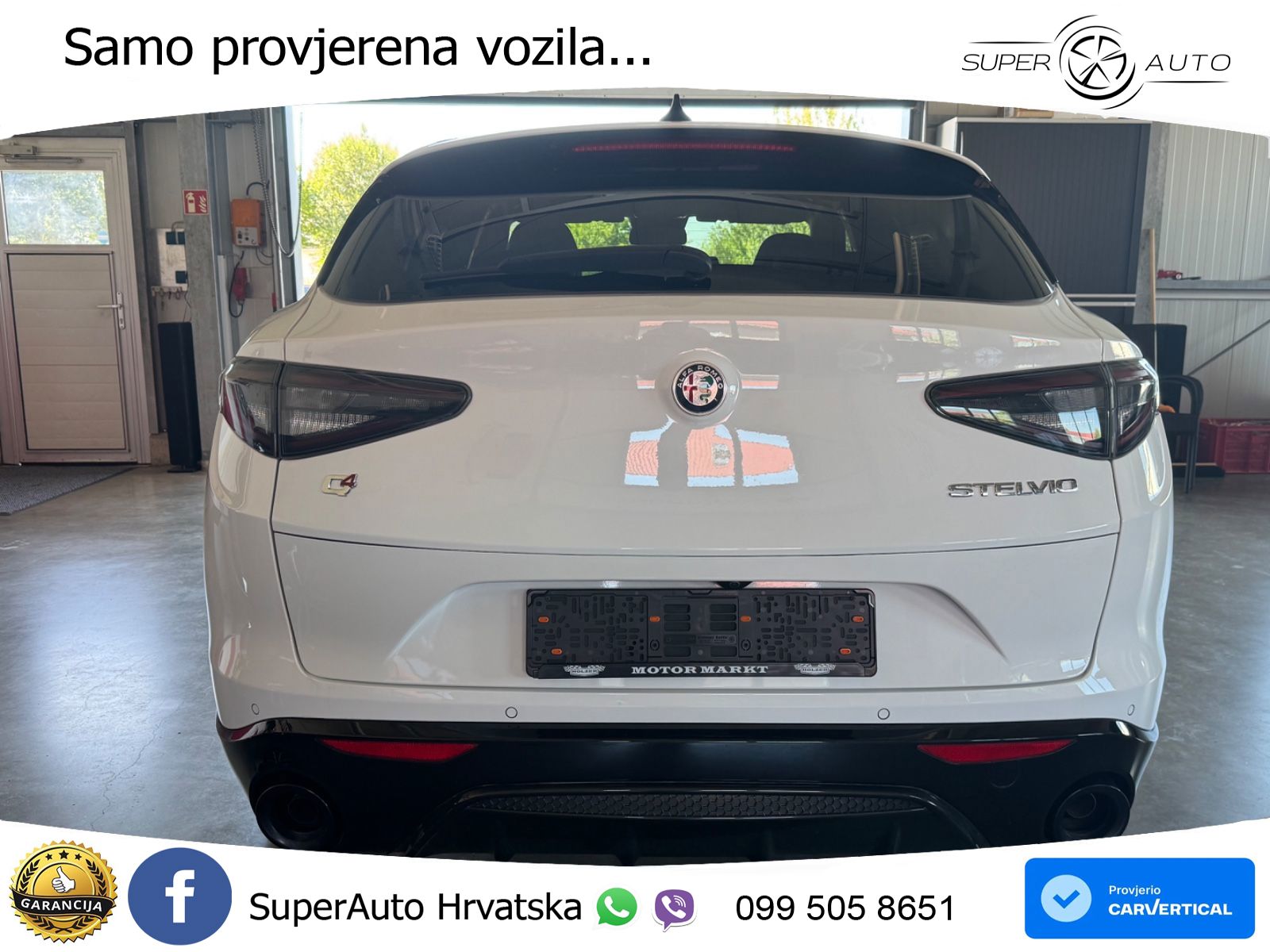 Alfa Romeo Stelvio 2.2 MultiJet II (210 KS) Q4 Automatic LED+GR SJED+ACC